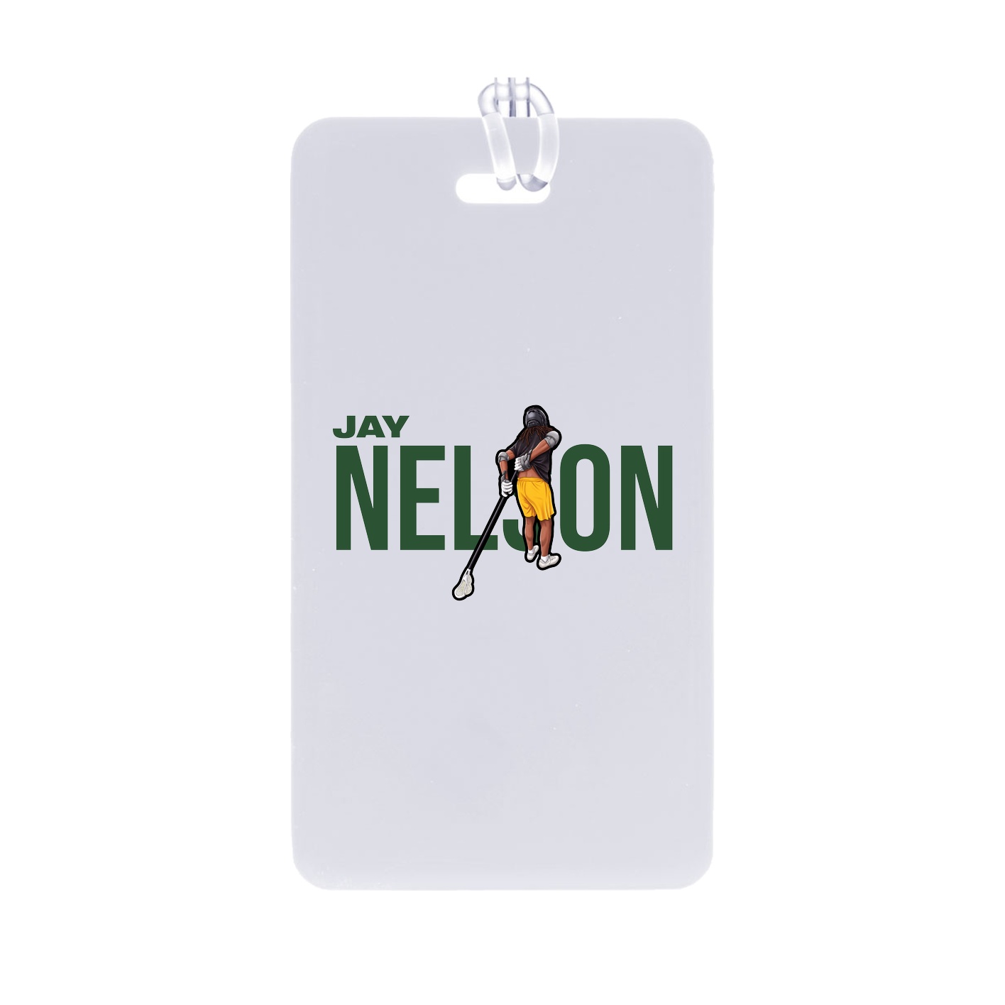Bag Tag — Player Name in Classic