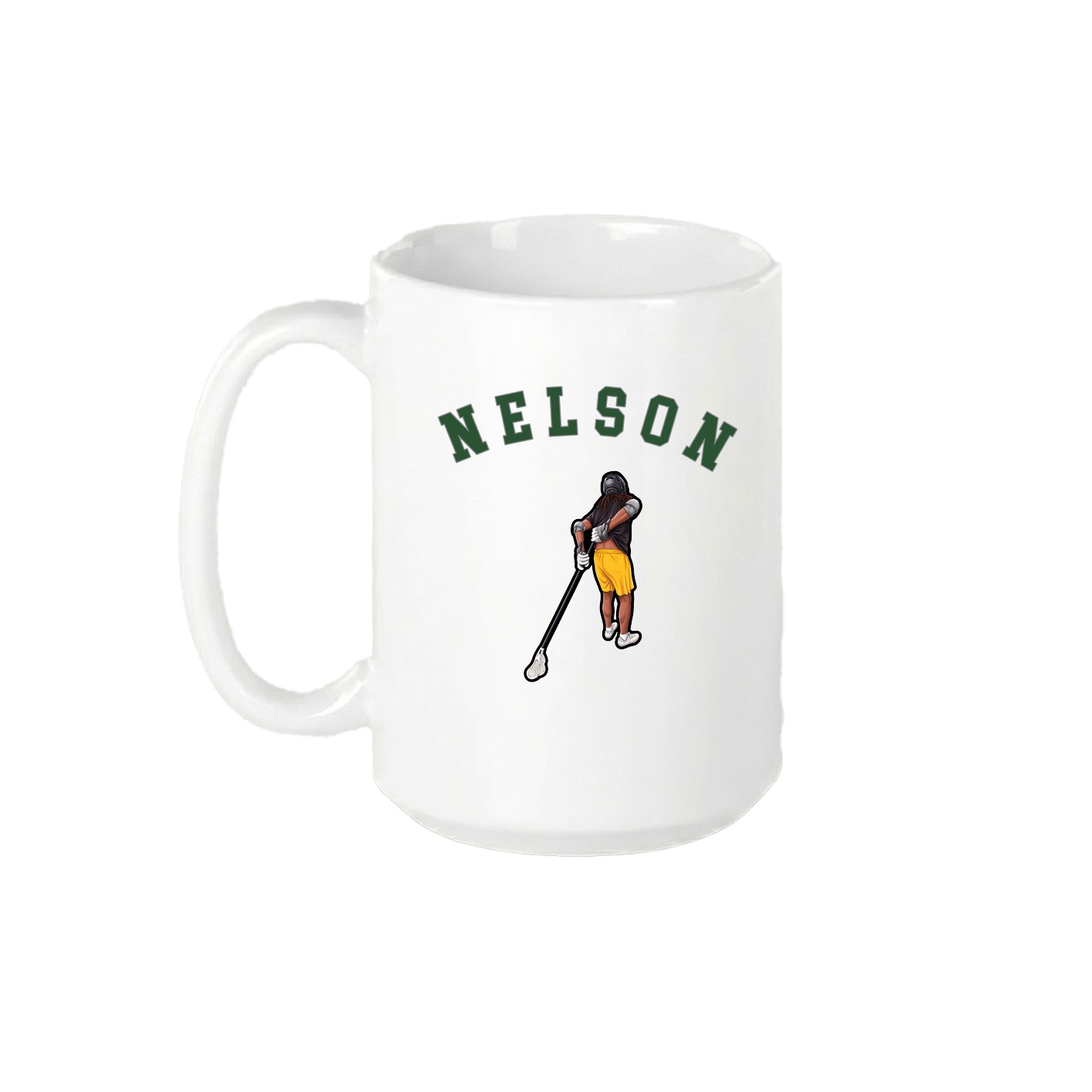 15oz Coffee Mug — Shirsey Arch in White