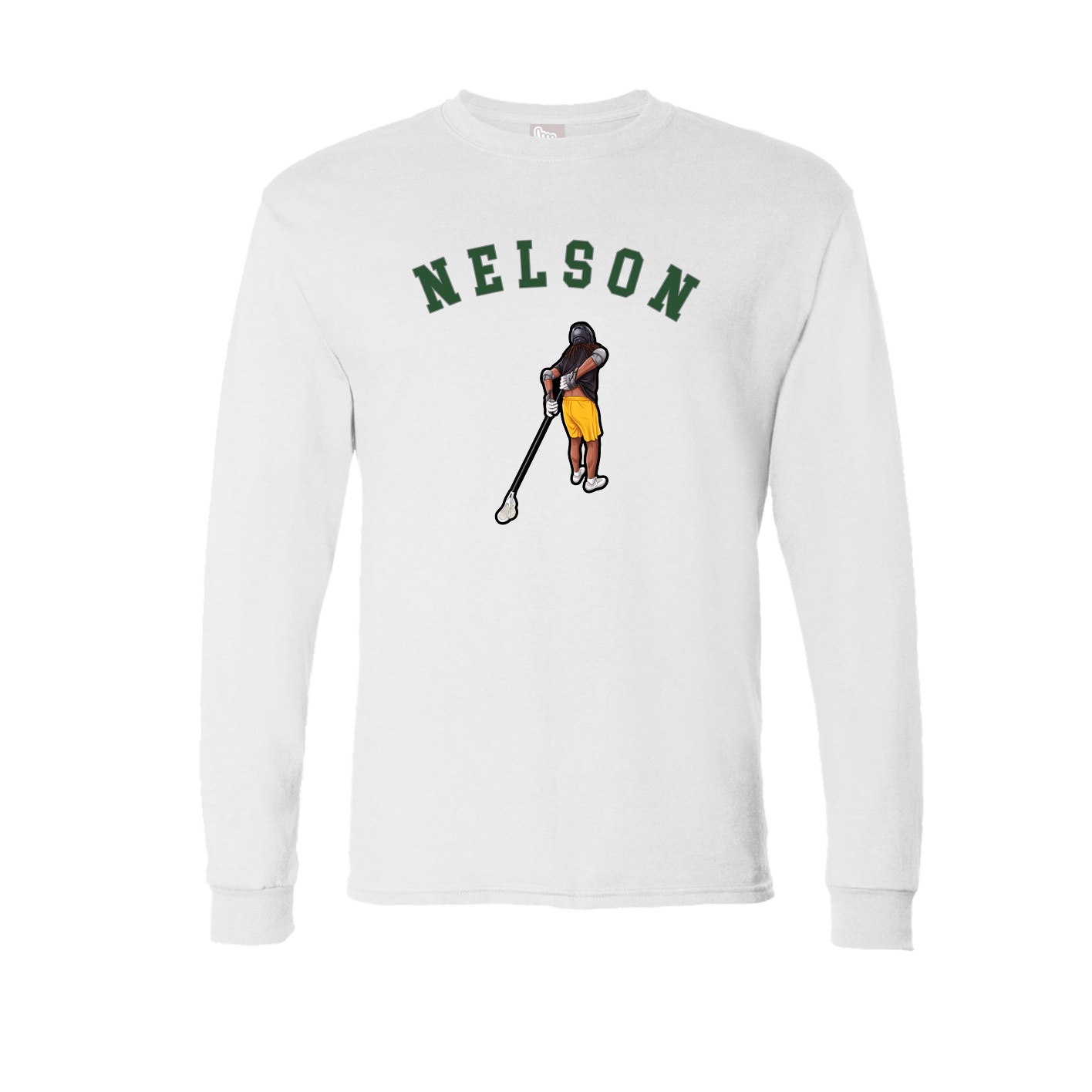 Long Sleeve Tee — Shirsey Arch in White