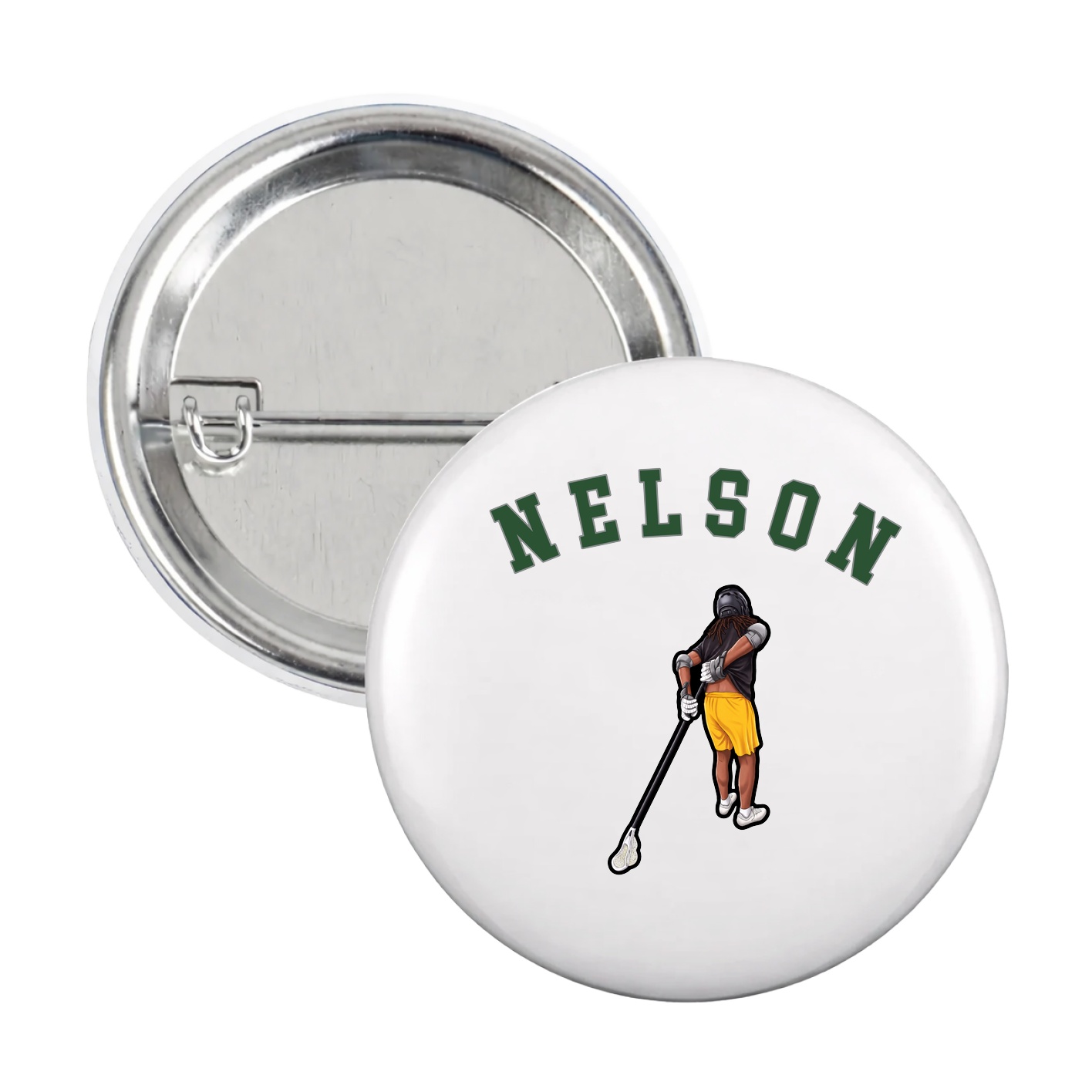 Game Day Button — Shirsey Arch in White