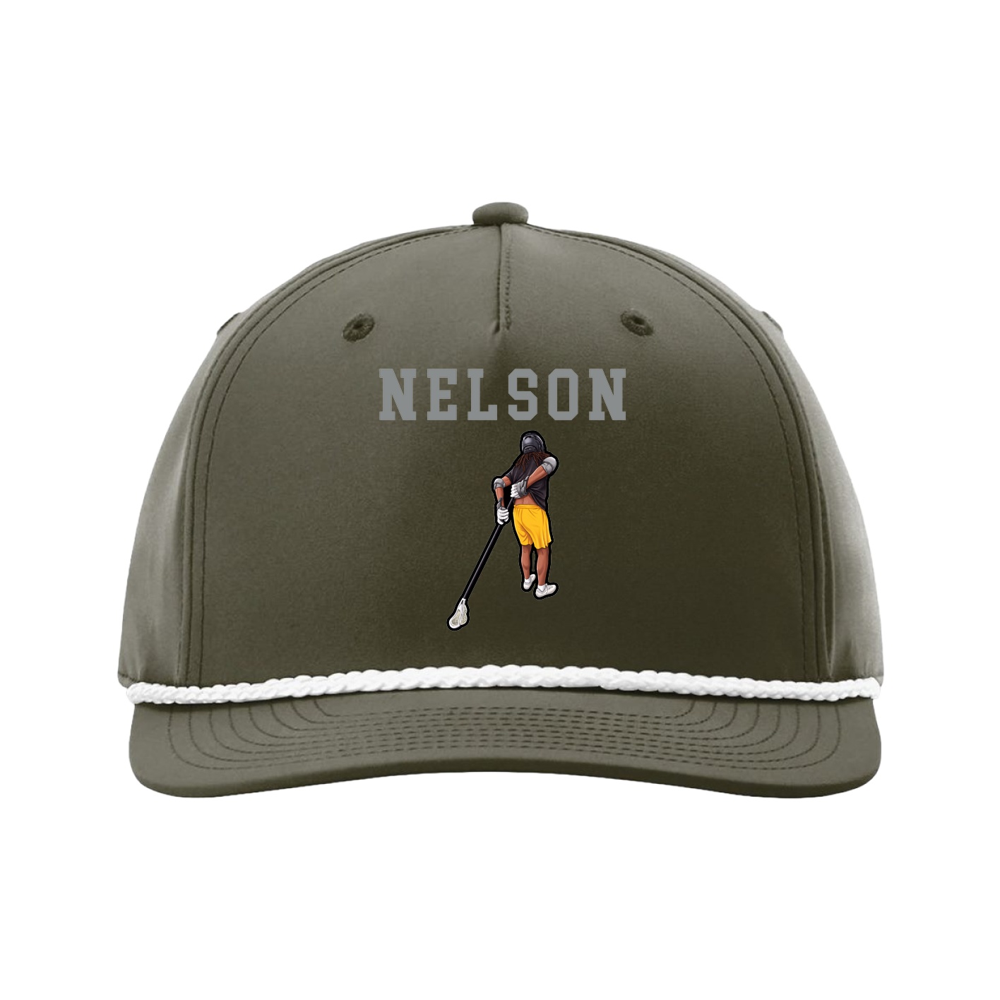 Five-Panel Classic Rope Cap — Shirsey in Green