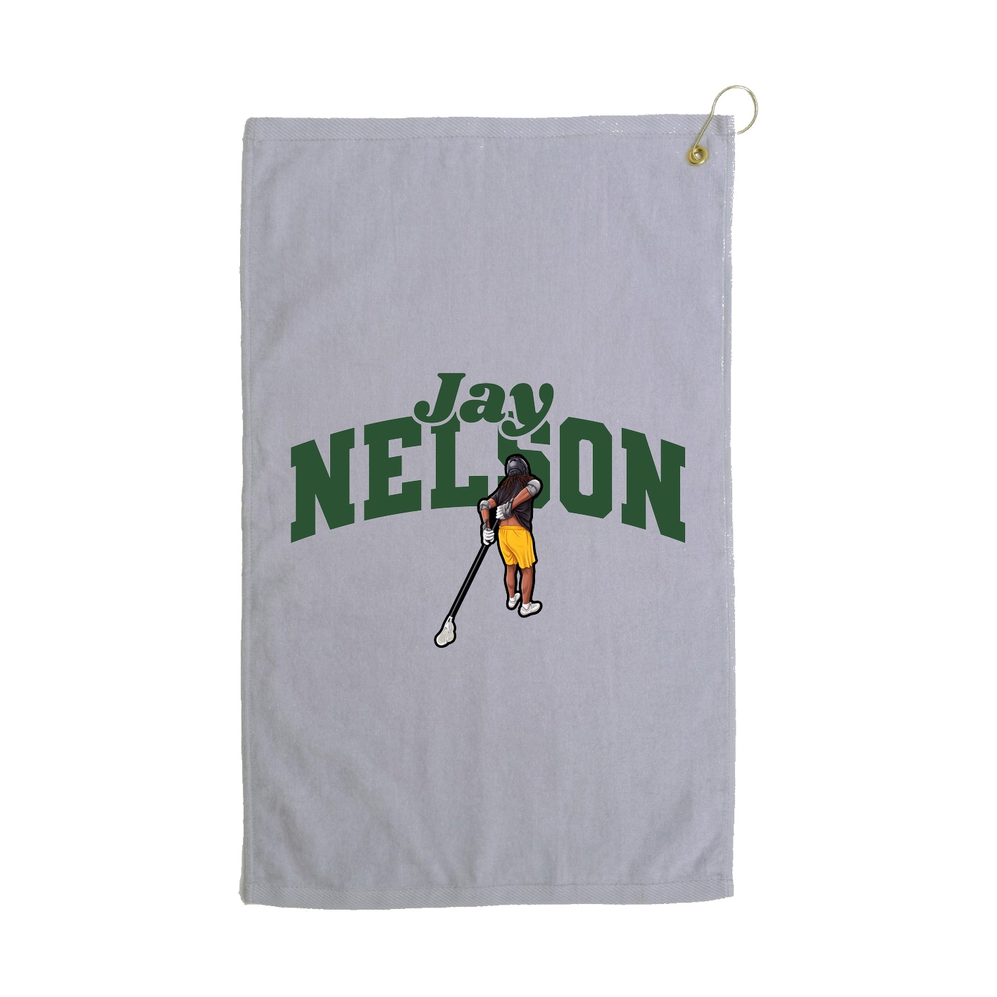 Golf Towel — Signature Arch in Grey
