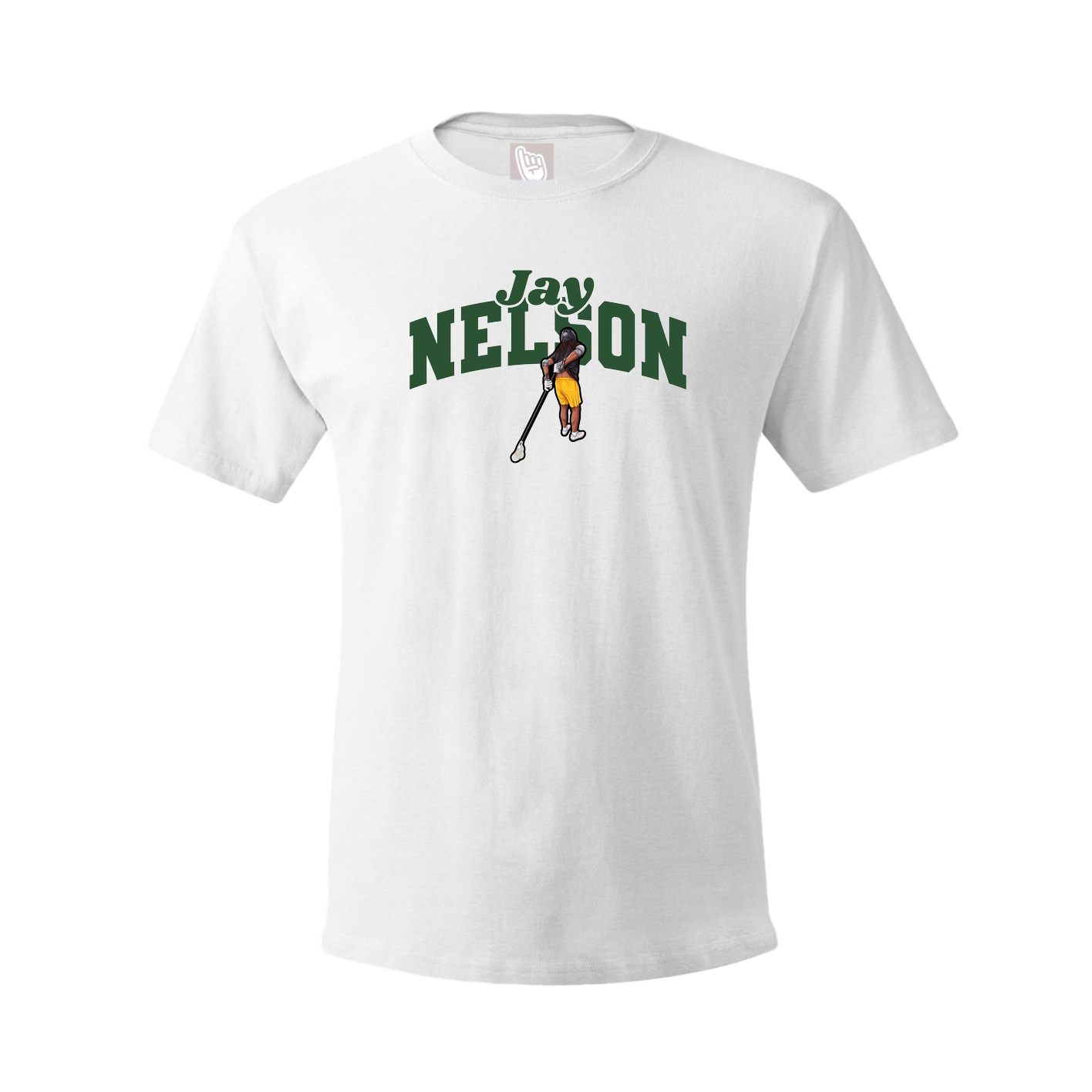 Youth Tee — Signature Arch in White