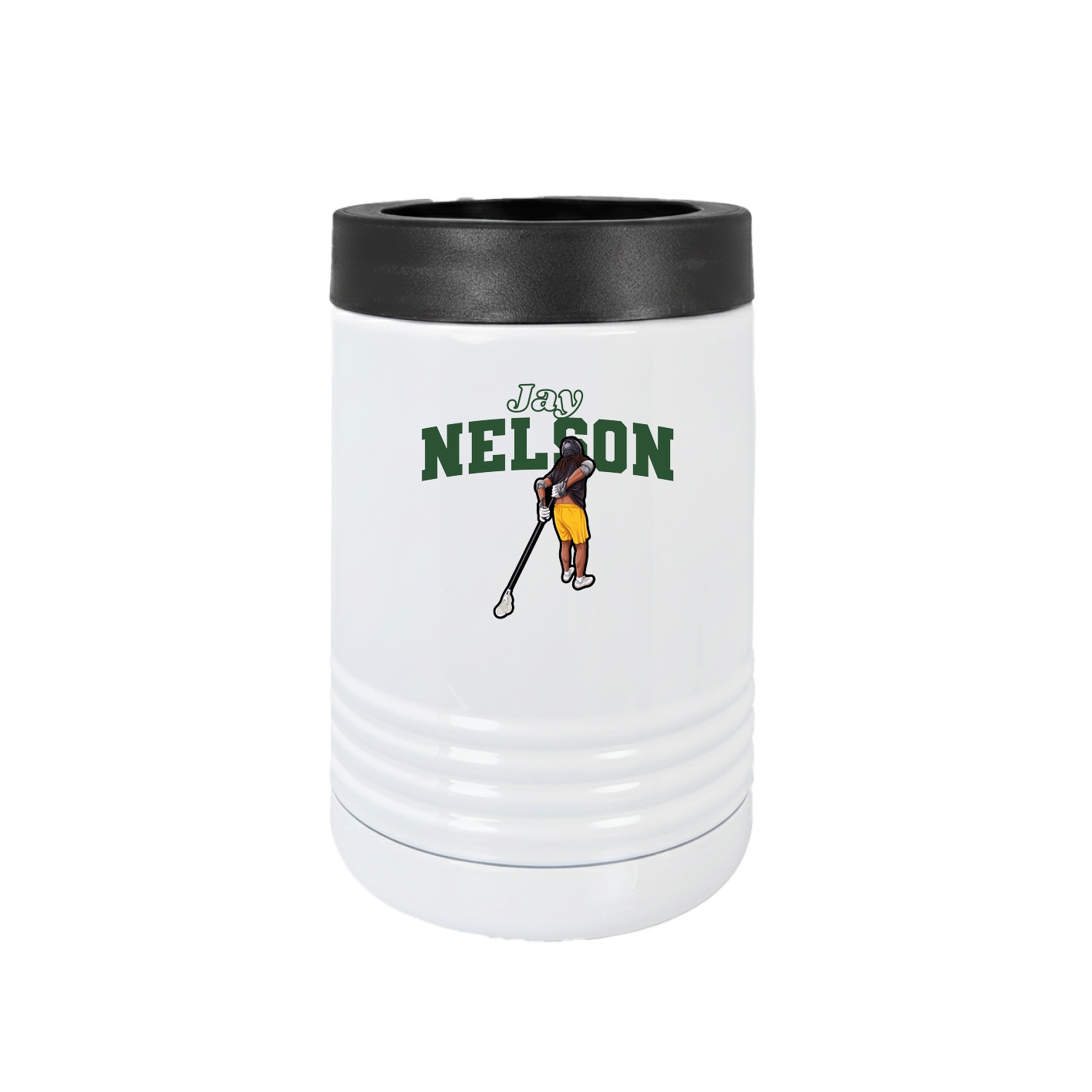 Beverage Holder — Name Arch in White