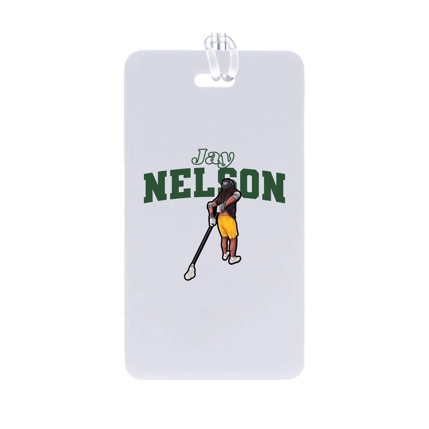 Bag Tag — Name Arch in Classic