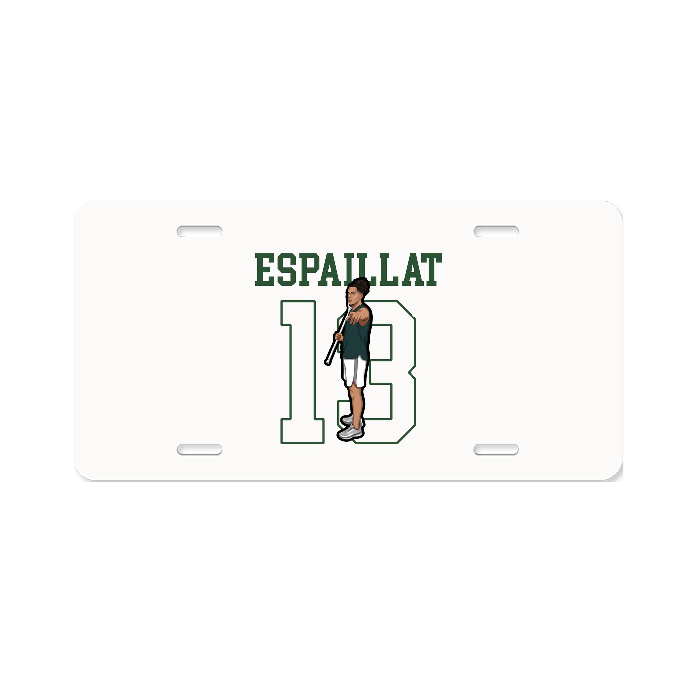 License Plate — Shirsey in Classic