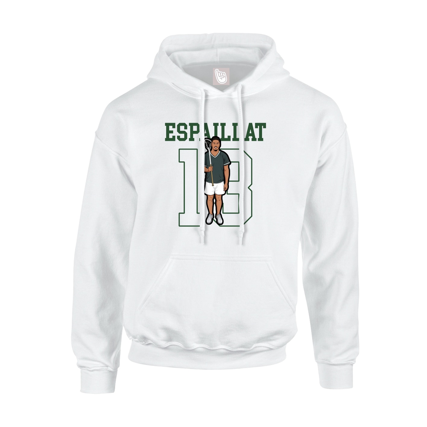 Youth Hoodie — Shirsey in White