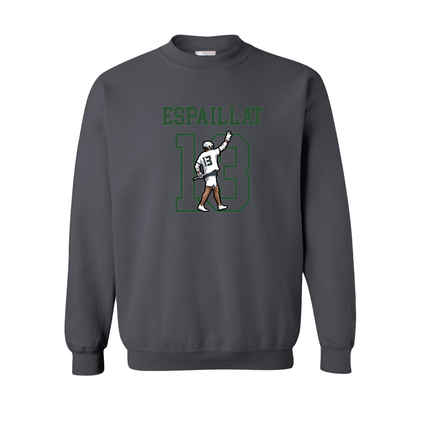 Fleece Crew — Shirsey in Grey