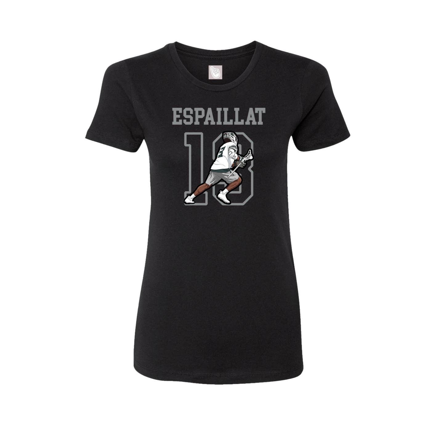 Fitted Women's Tee — Shirsey in Black
