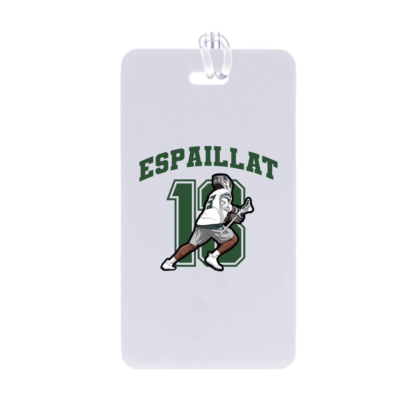 Bag Tag — Number in Classic