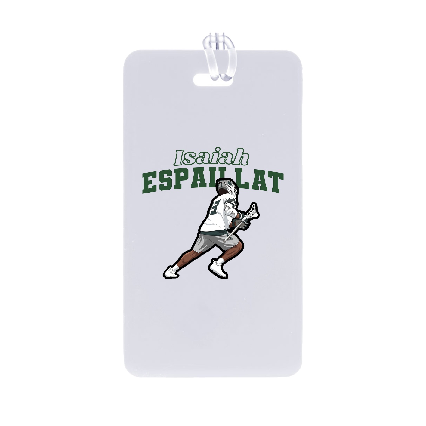 Bag Tag — Name Arch in Classic