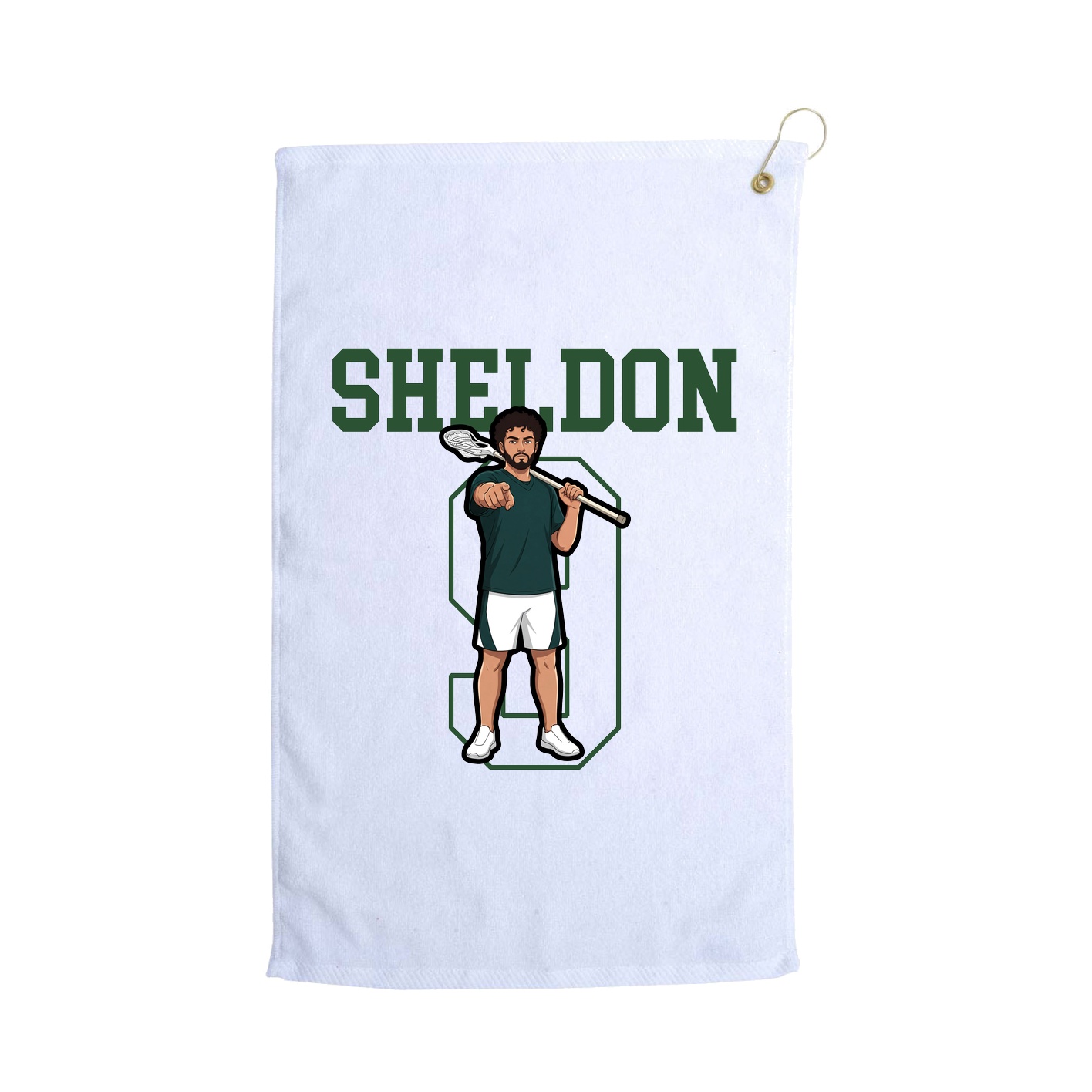 Golf Towel — Shirsey in White