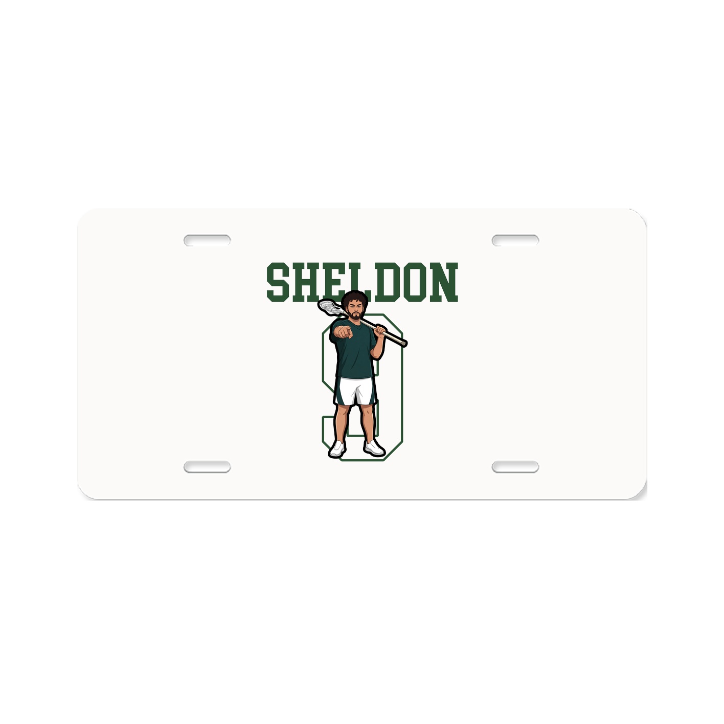 License Plate — Shirsey in Classic