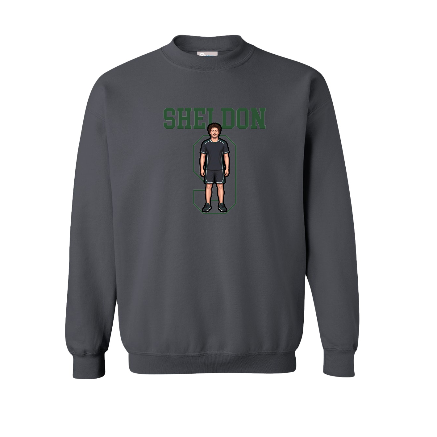 Fleece Crew — Shirsey in Grey