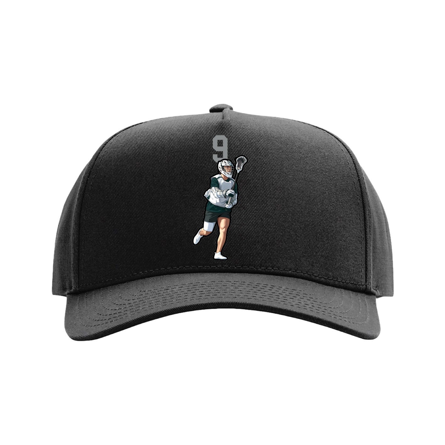 Full Fabric Five-Panel Champ Cap