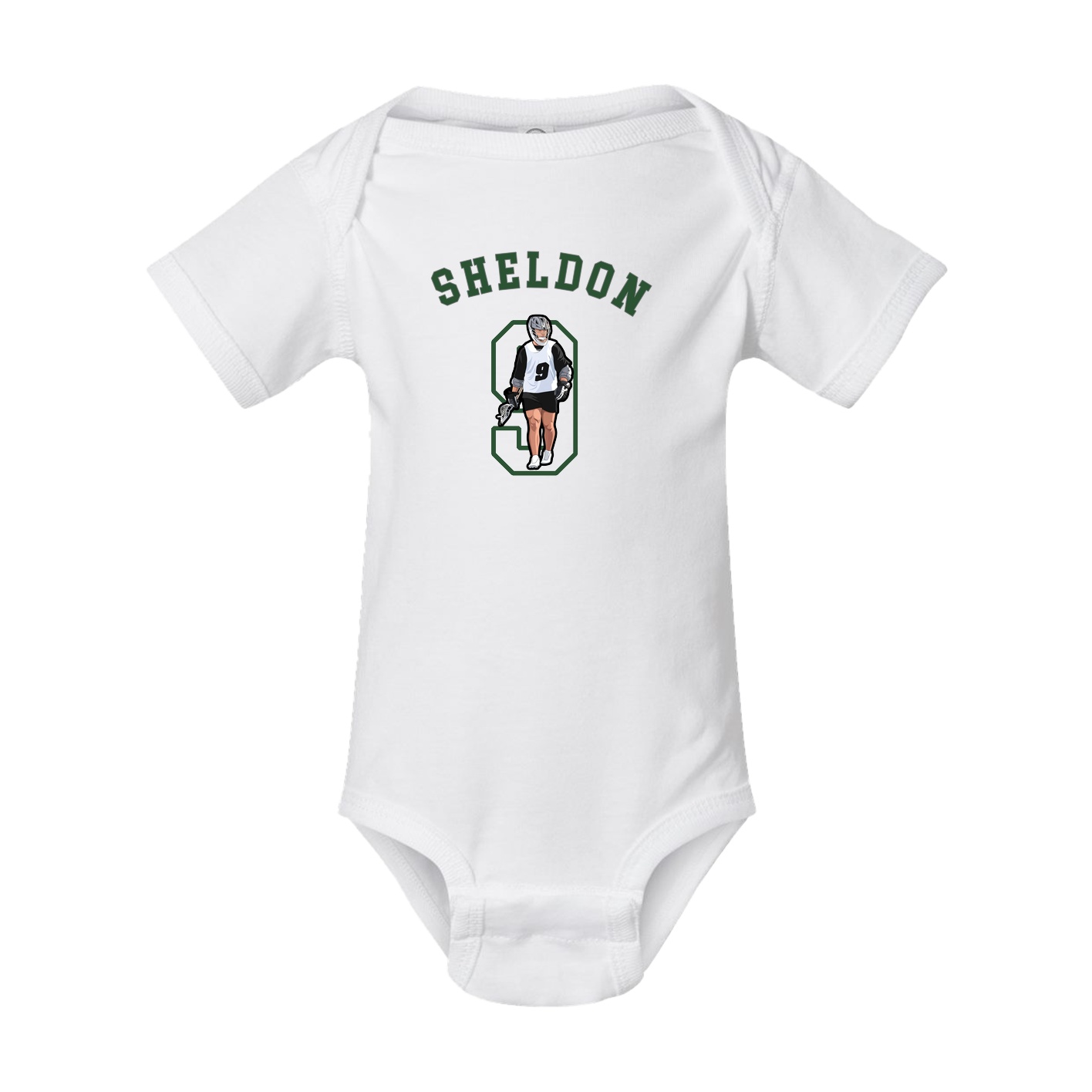 Baby Onesie — Shirsey Arch in White