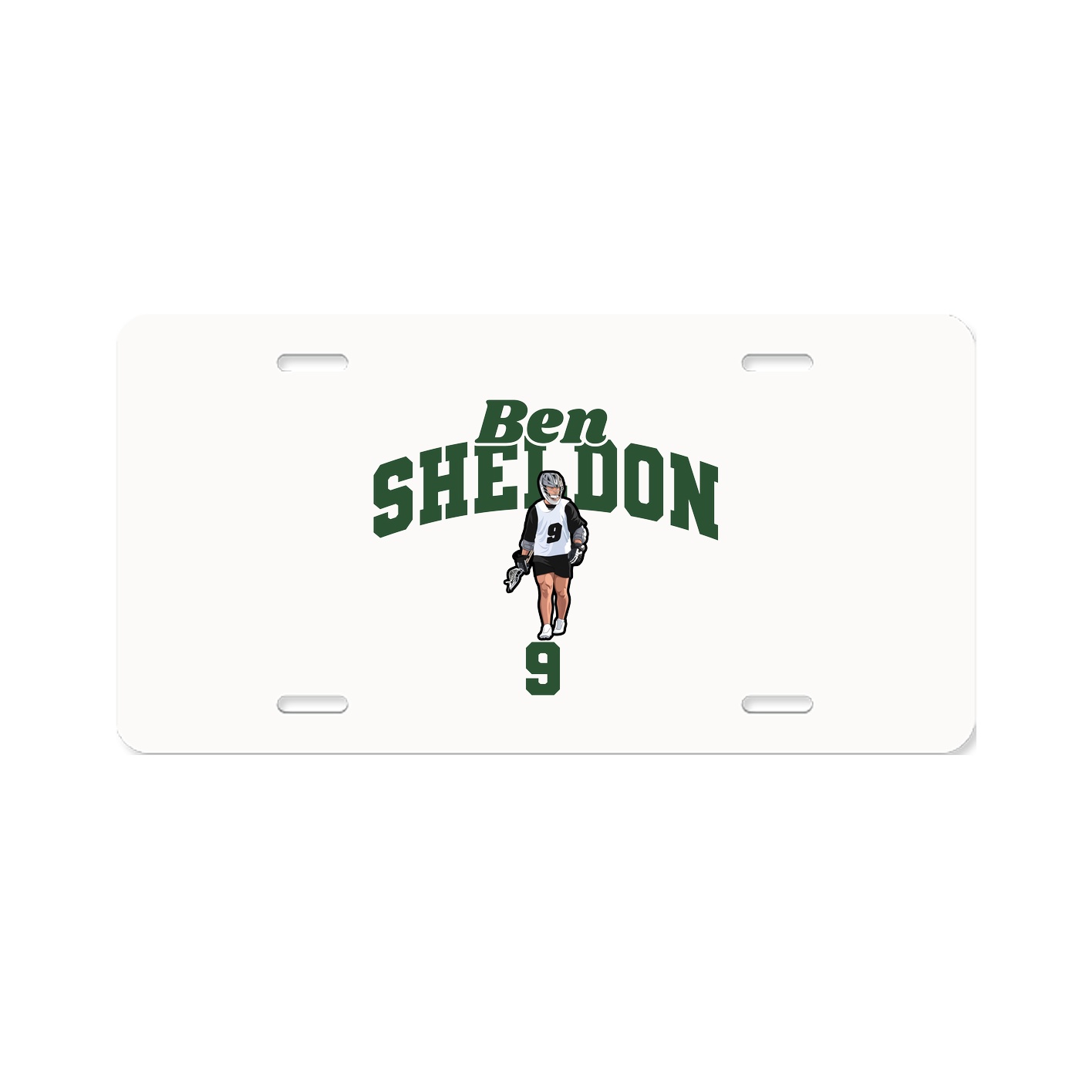 License Plate — Signature Arch in Classic