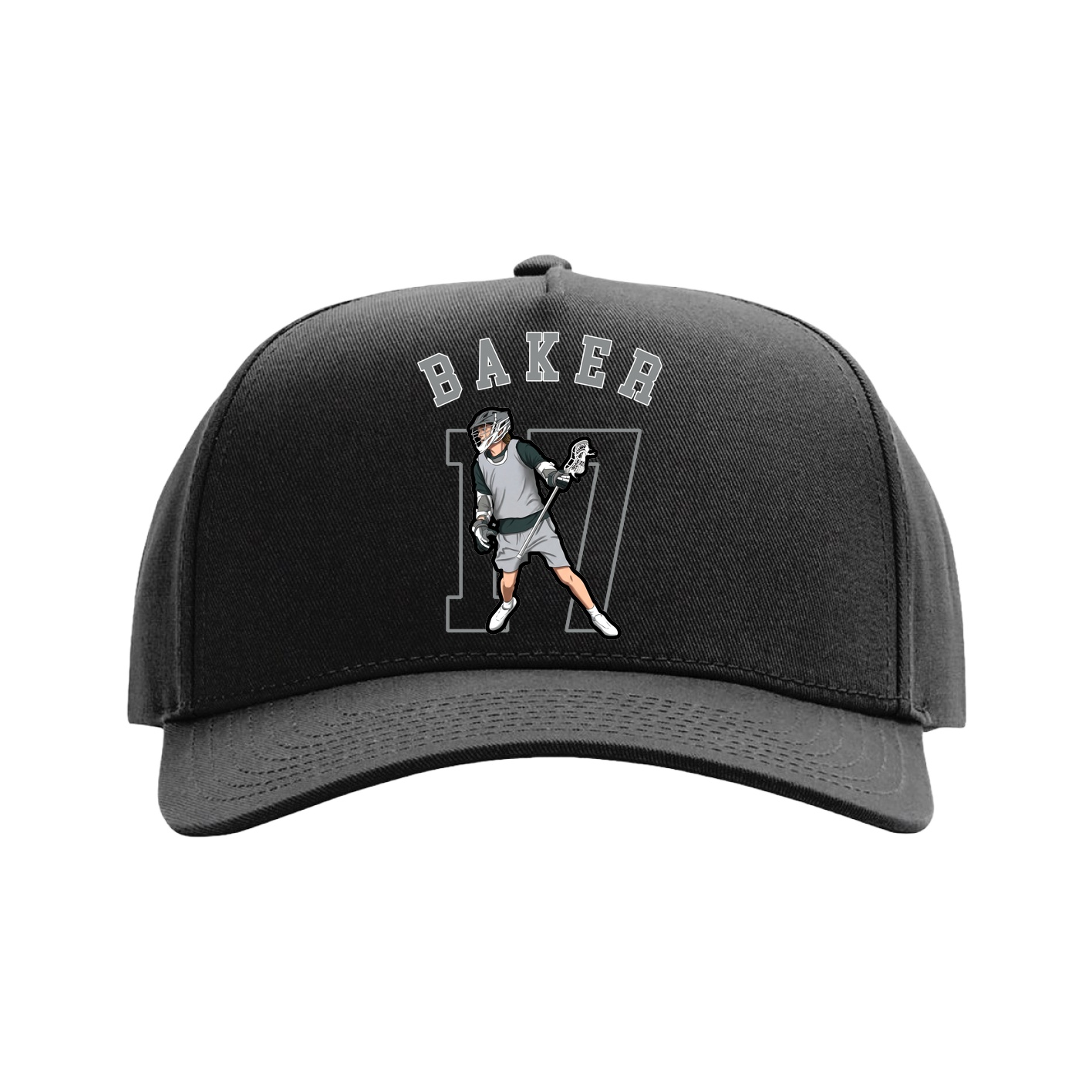 Full Fabric Five-Panel Champ Cap