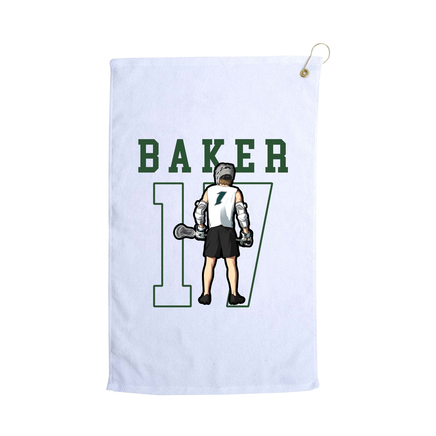 Golf Towel — Shirsey in White