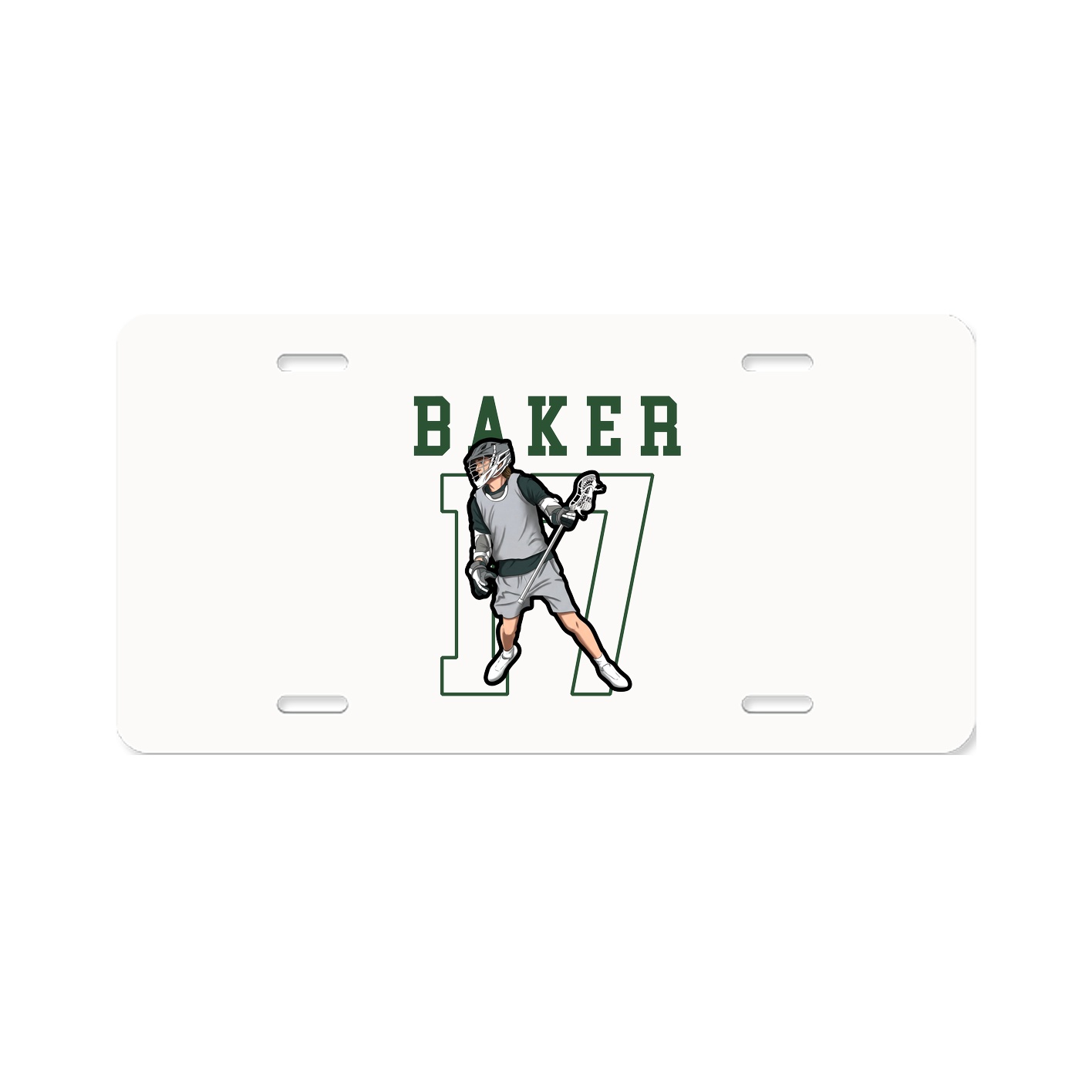 Aluminum License Plate