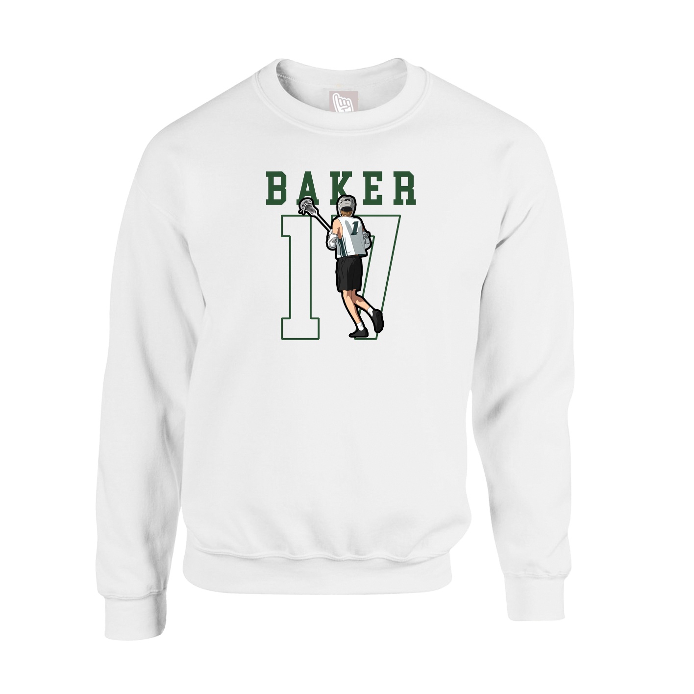 Fleece Crew — Shirsey in White