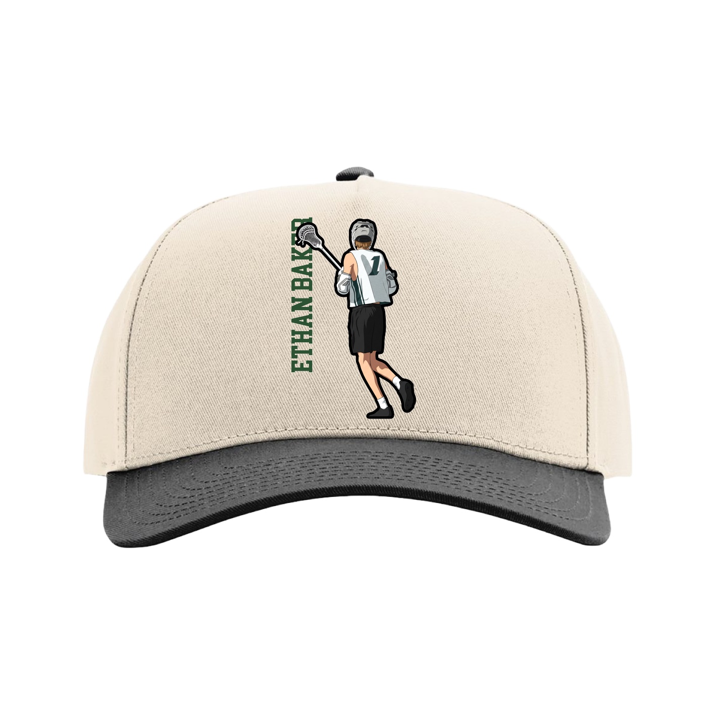 Full Fabric Five-Panel Champ Cap