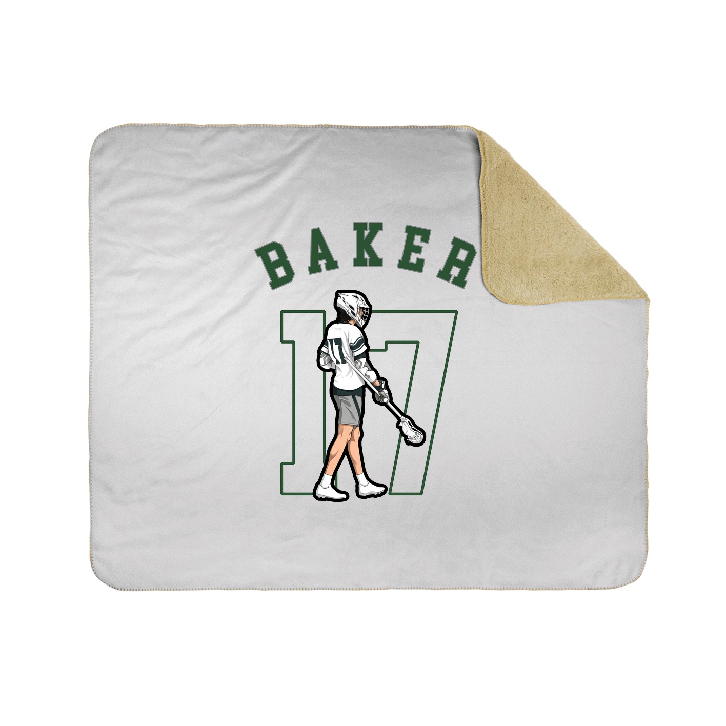 Throw Blanket — Shirsey Arch in White