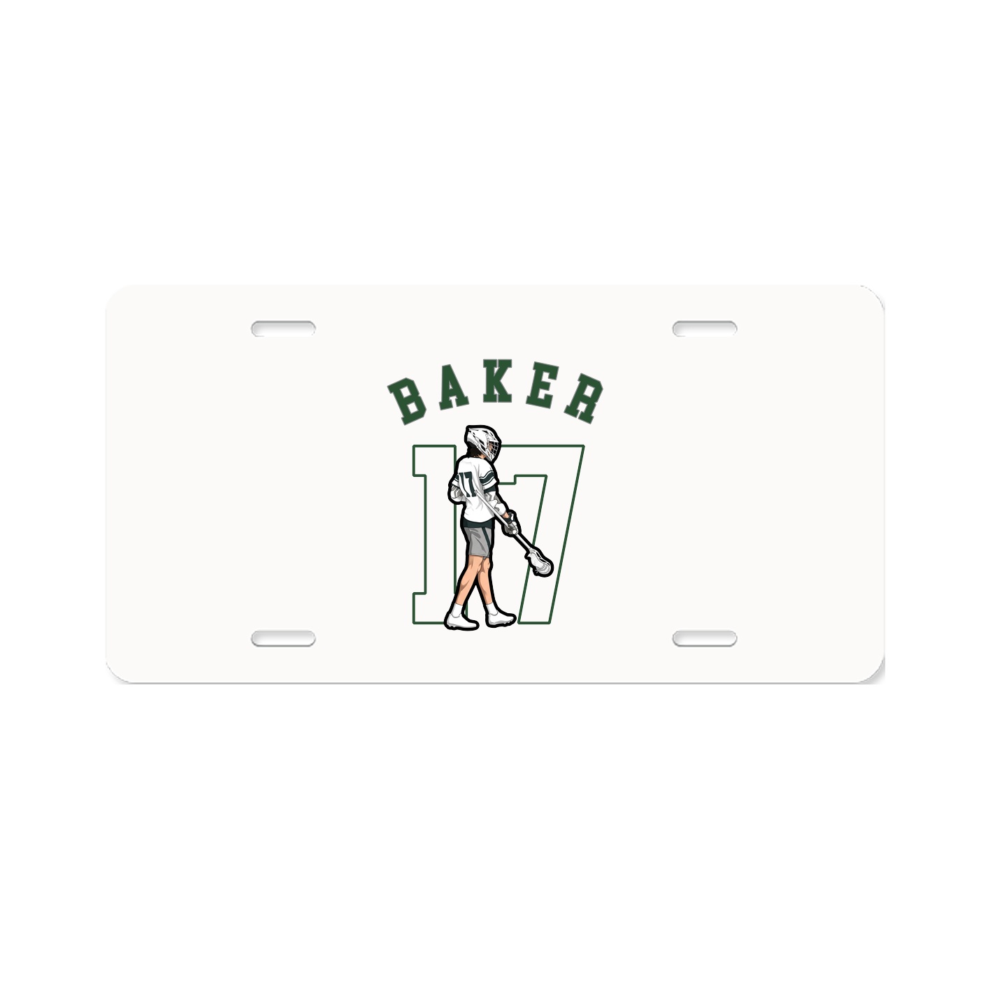 License Plate — Shirsey Arch in Classic