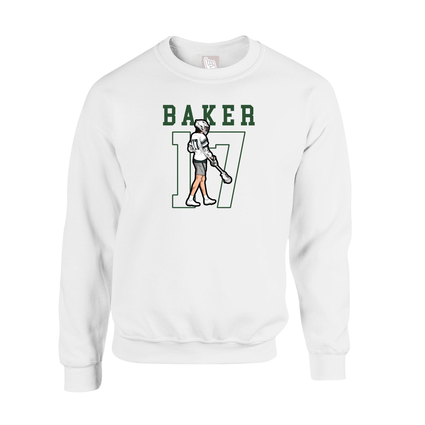 Fleece Crew — Shirsey in White