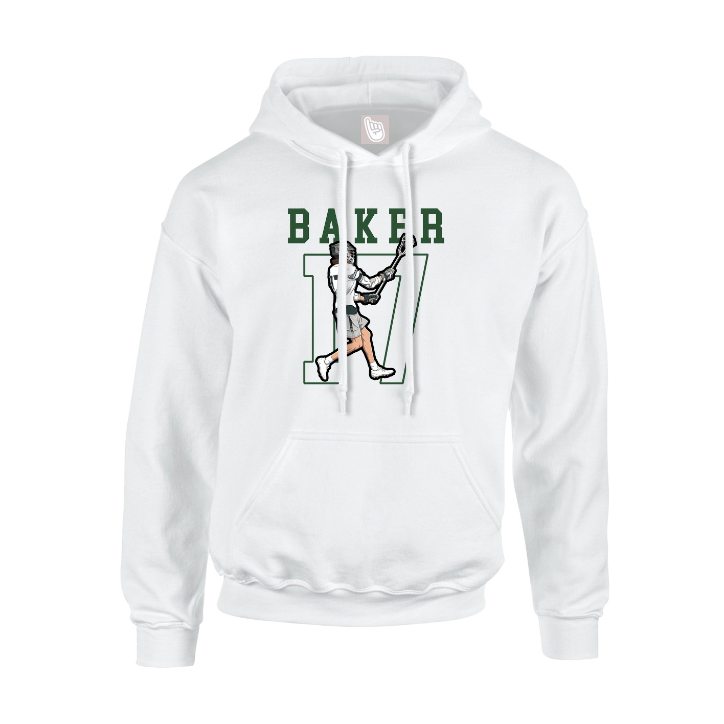Hoodie — Shirsey in White