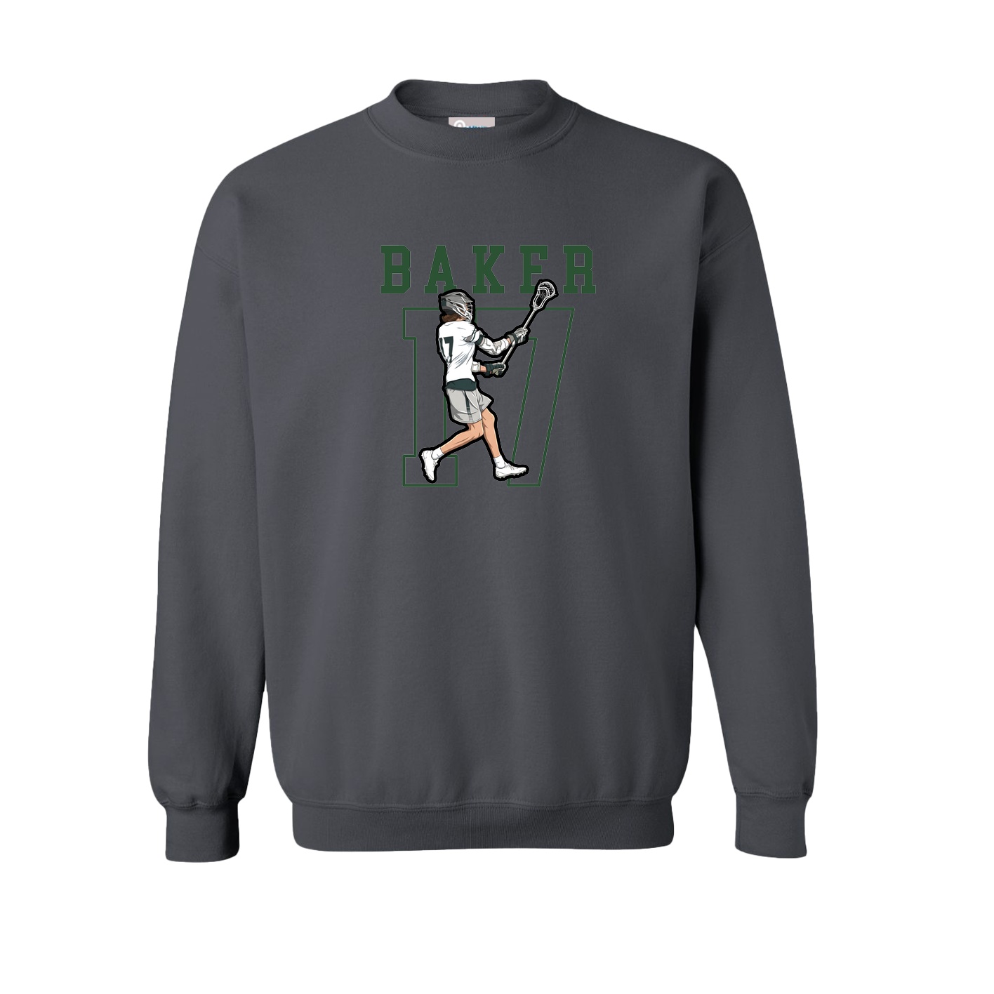 Fleece Crew — Shirsey in Grey