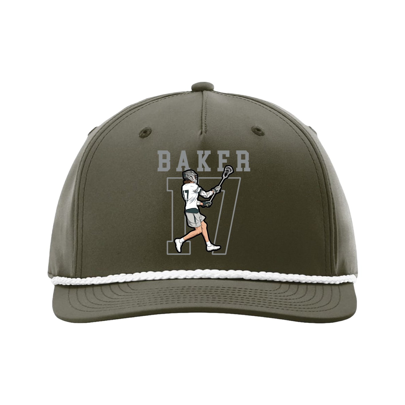 Five-Panel Classic Rope Cap — Shirsey in Green
