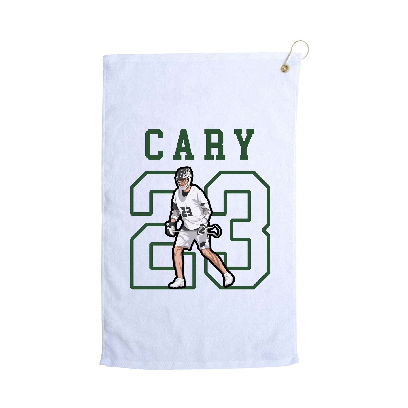 Golf Towel — Shirsey in White