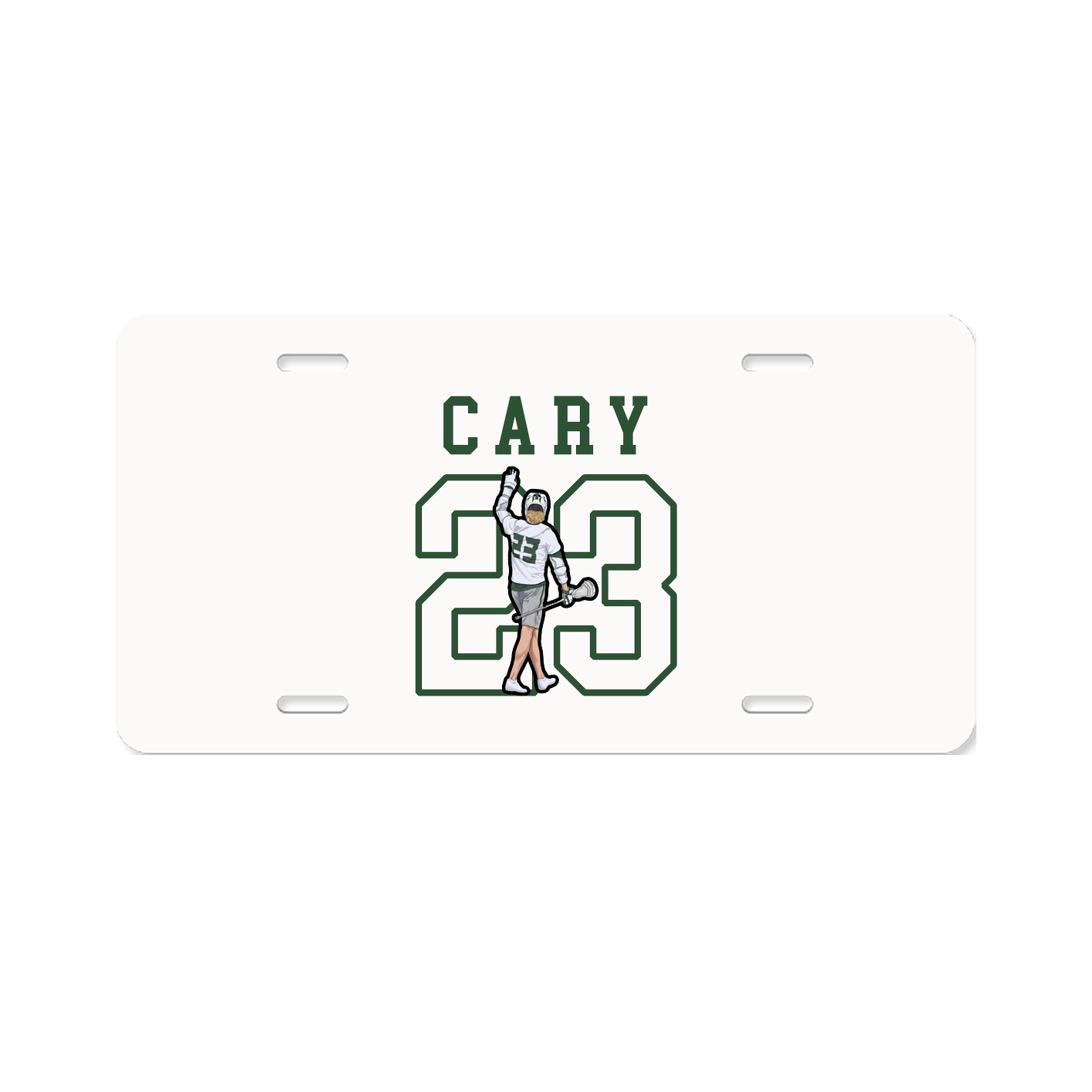 License Plate — Shirsey in Classic