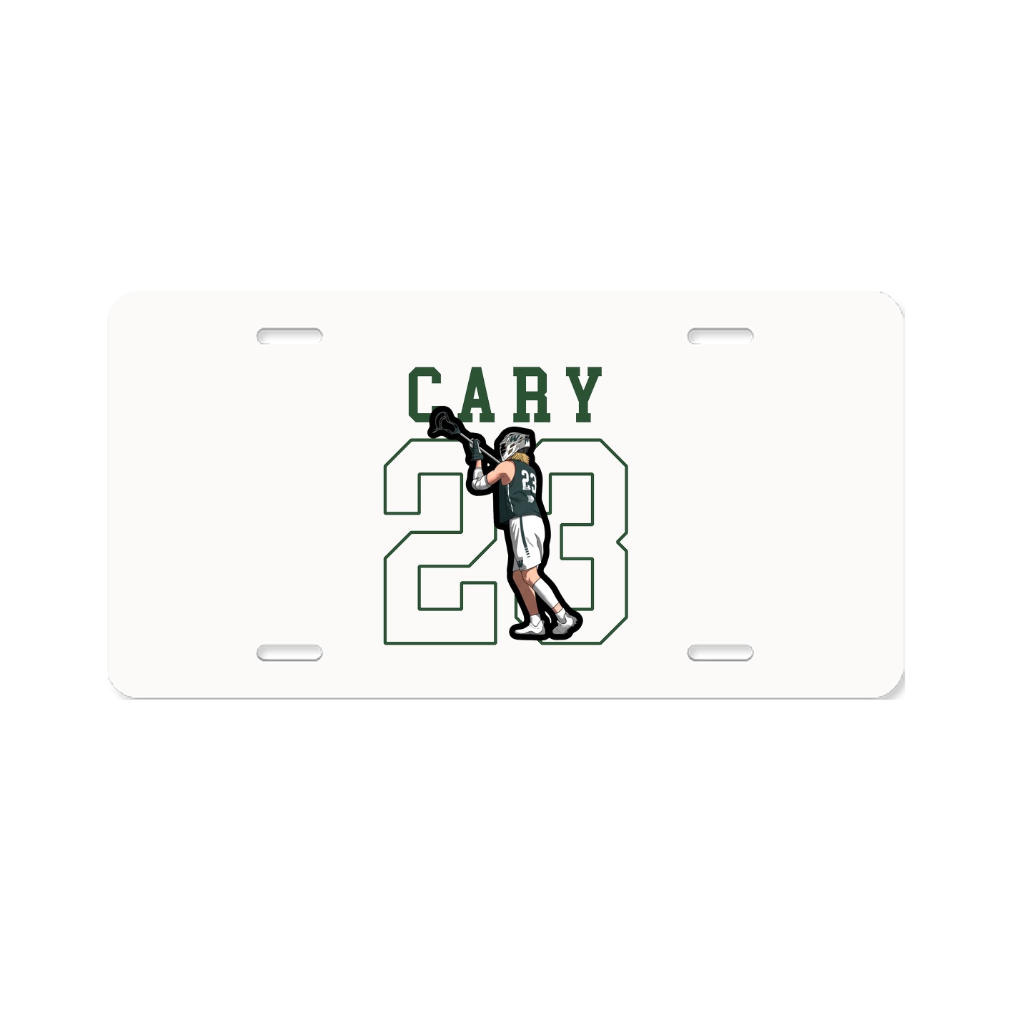 License Plate — Shirsey in Classic