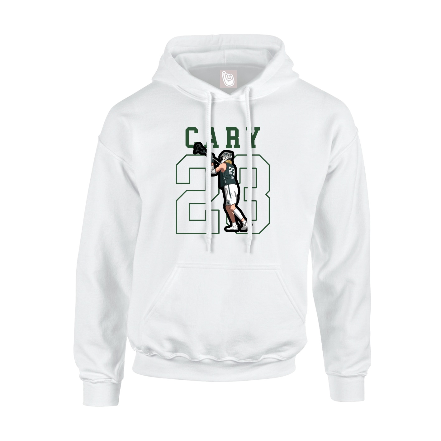 Youth Hoodie — Shirsey in White
