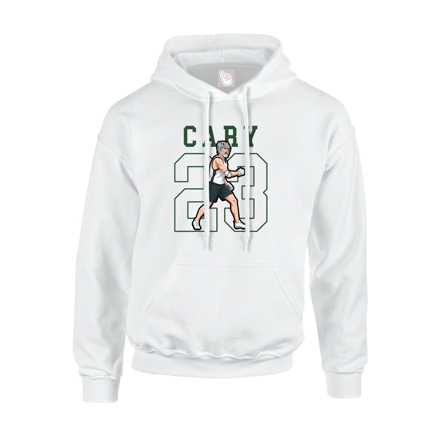 Youth Hoodie — Shirsey in White