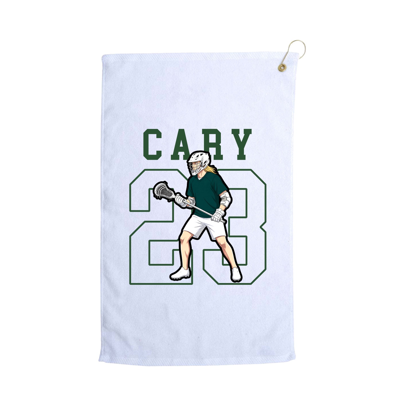 Golf Towel — Shirsey in White