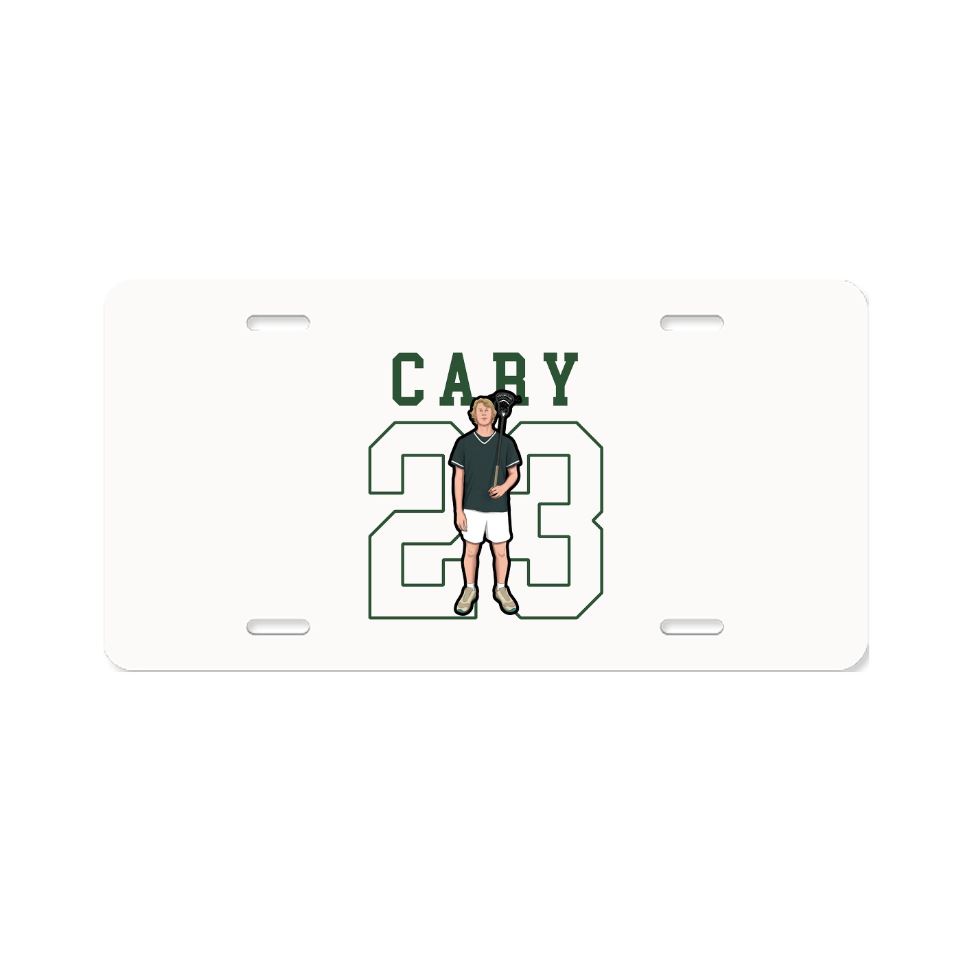License Plate — Shirsey in Classic