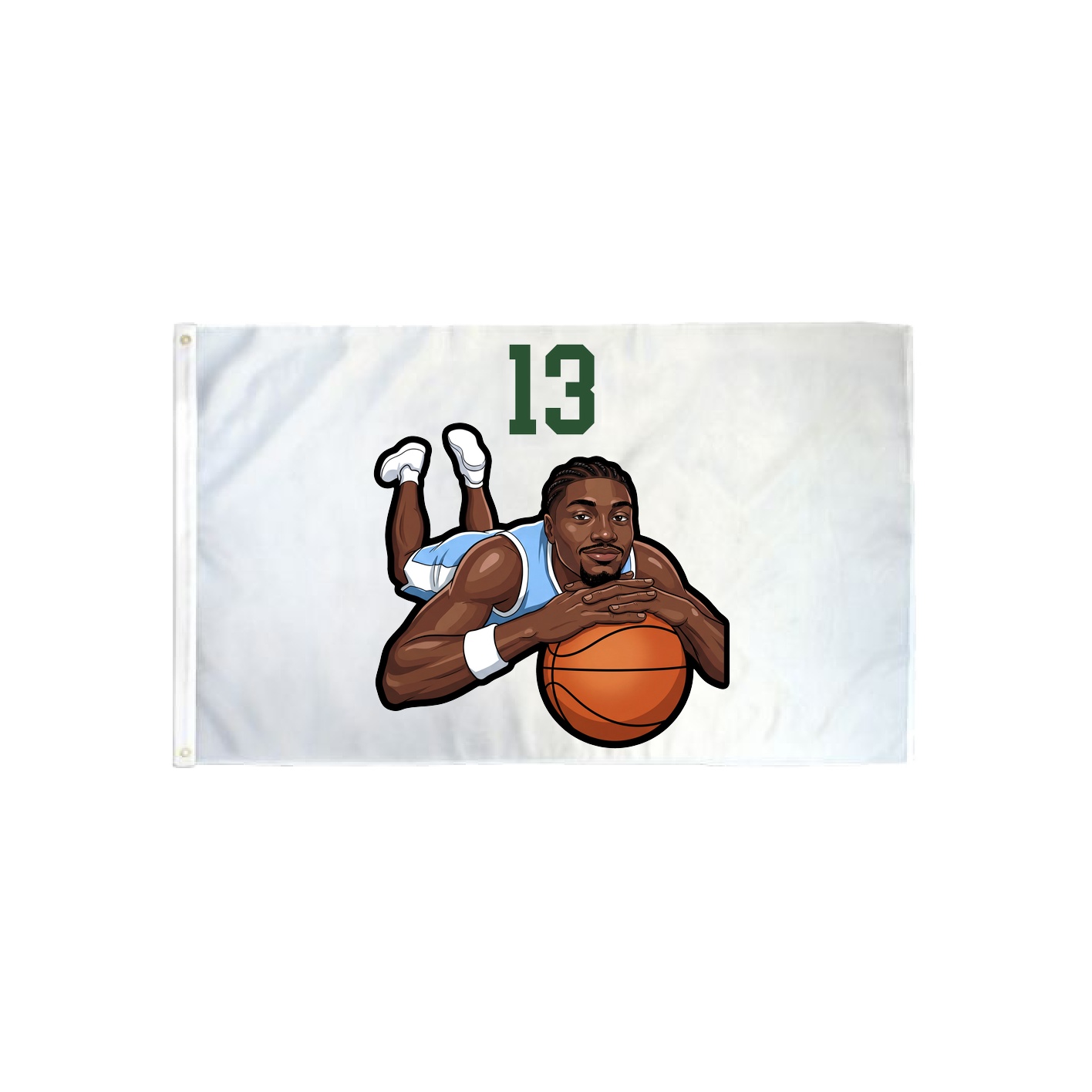 3x5 Flag — Number Top in Classic