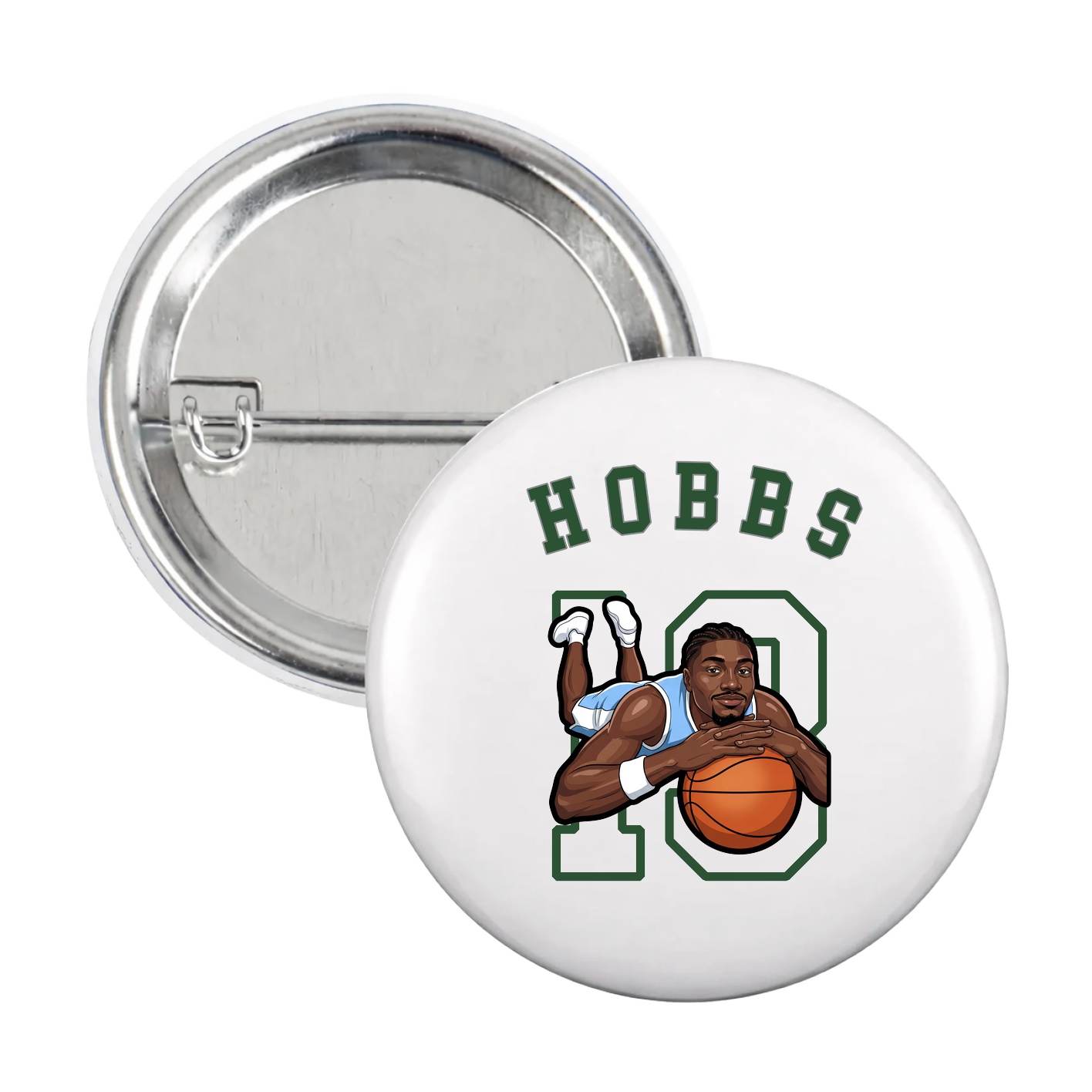 Game Day Button — Shirsey Arch in White