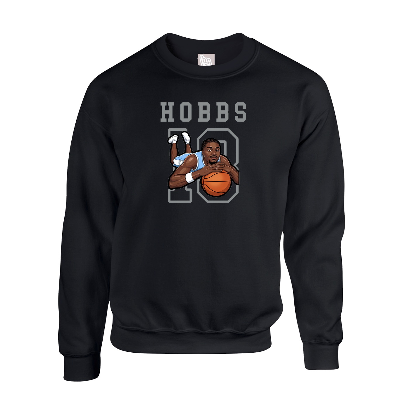Fleece Crew — Shirsey in Black