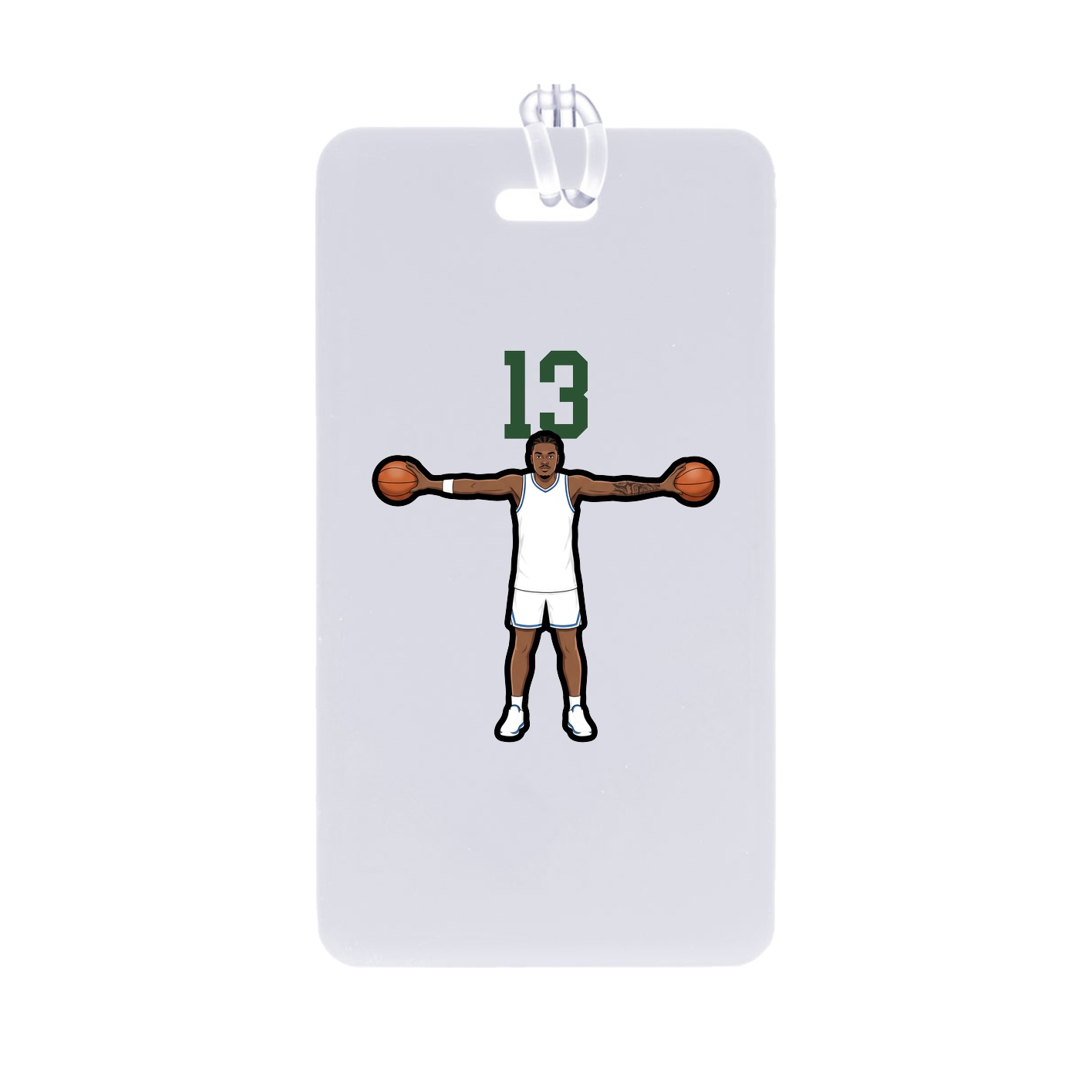 Bag Tag — Number Top in Classic