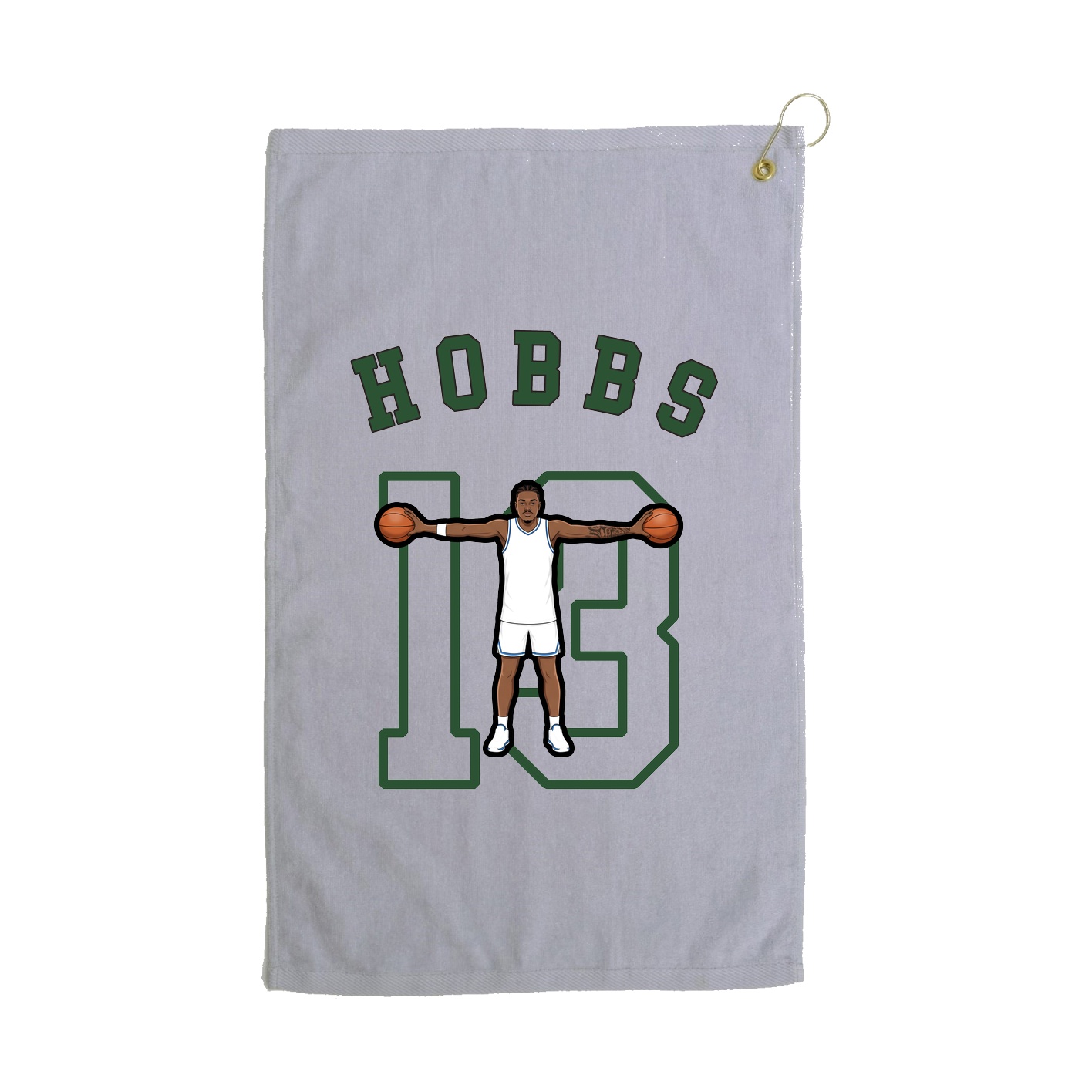 Golf Towel — Shirsey Arch in Grey