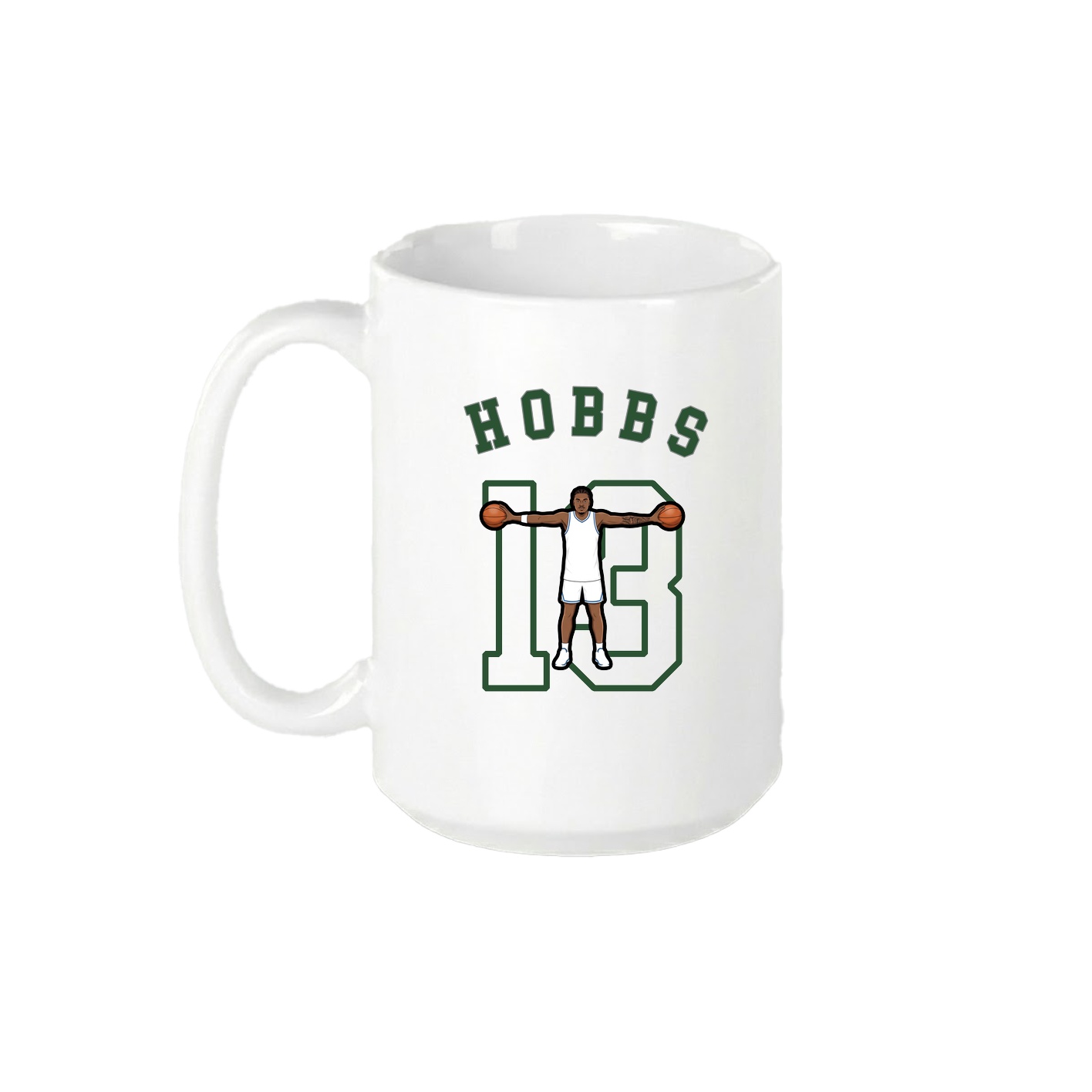 15oz Coffee Mug — Shirsey Arch in White