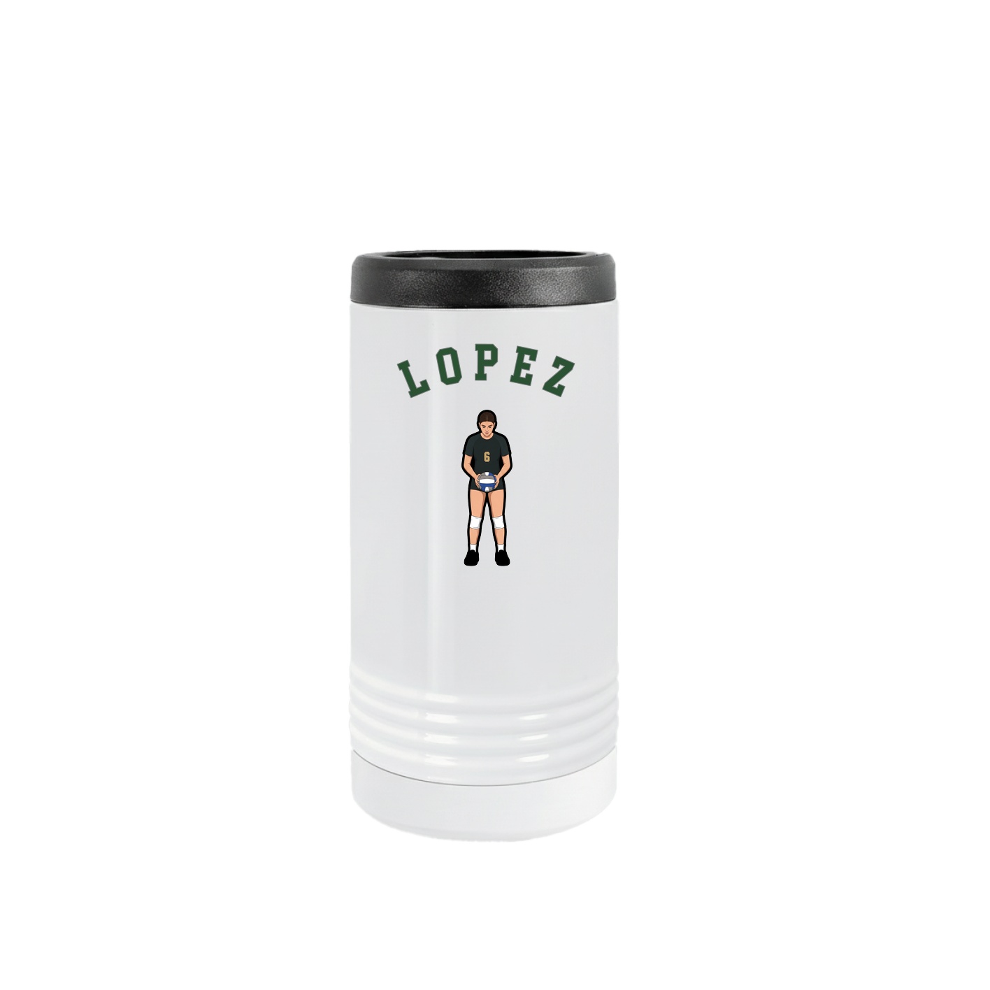 Slim Beverage Holder — Shirsey Arch in White