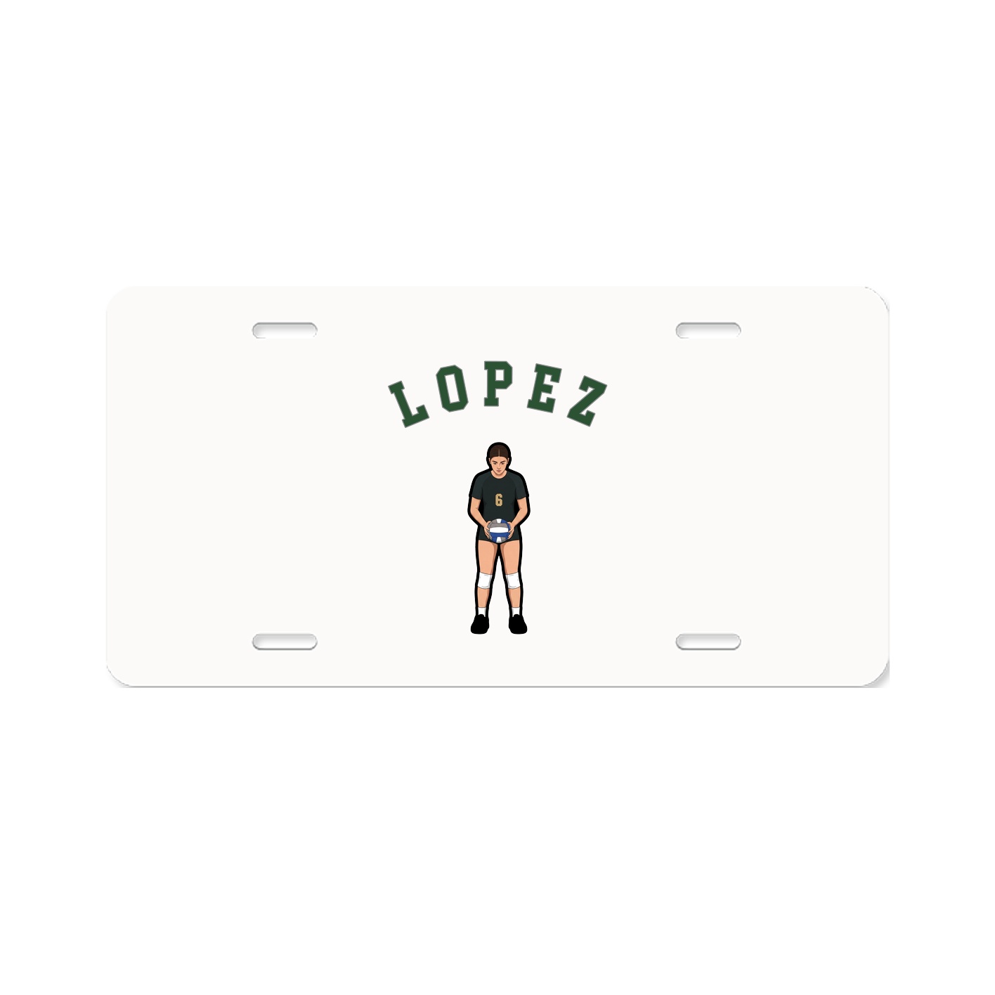 License Plate — Shirsey Arch in Classic