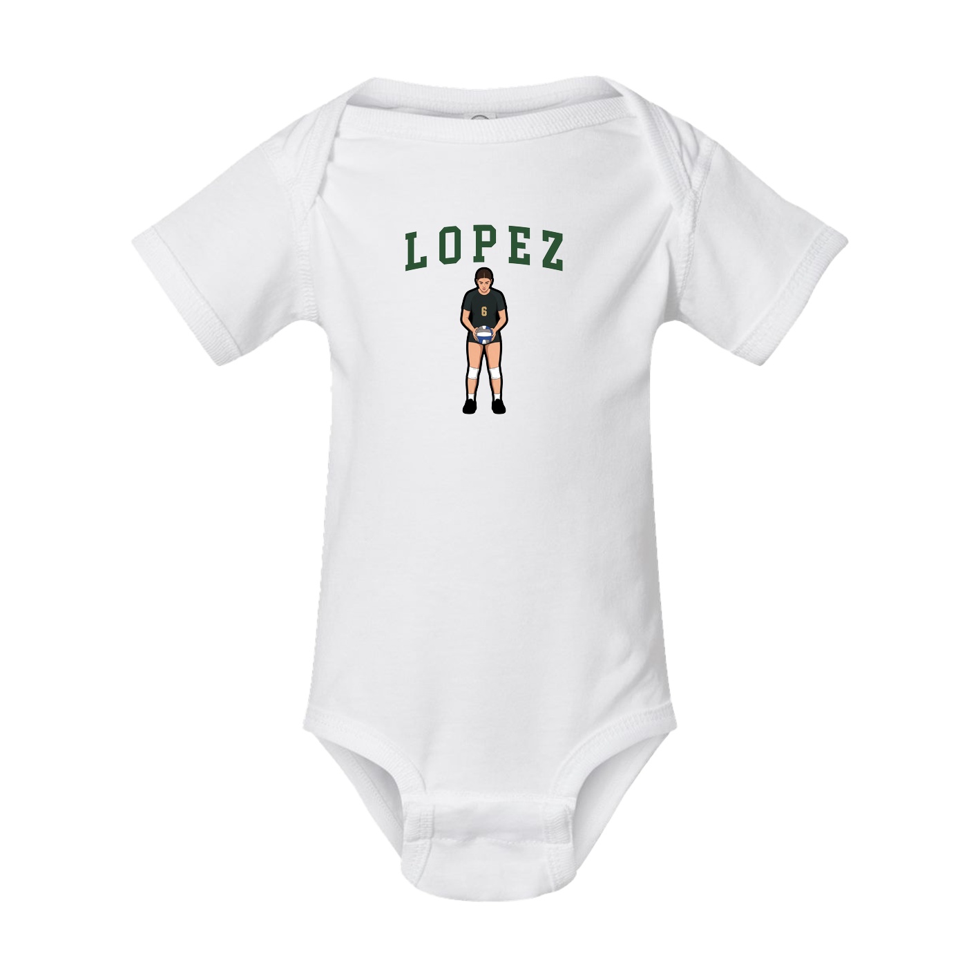 Baby Onesie — Shirsey in White