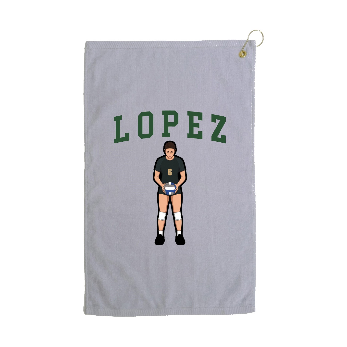 Golf Towel — Shirsey in Grey