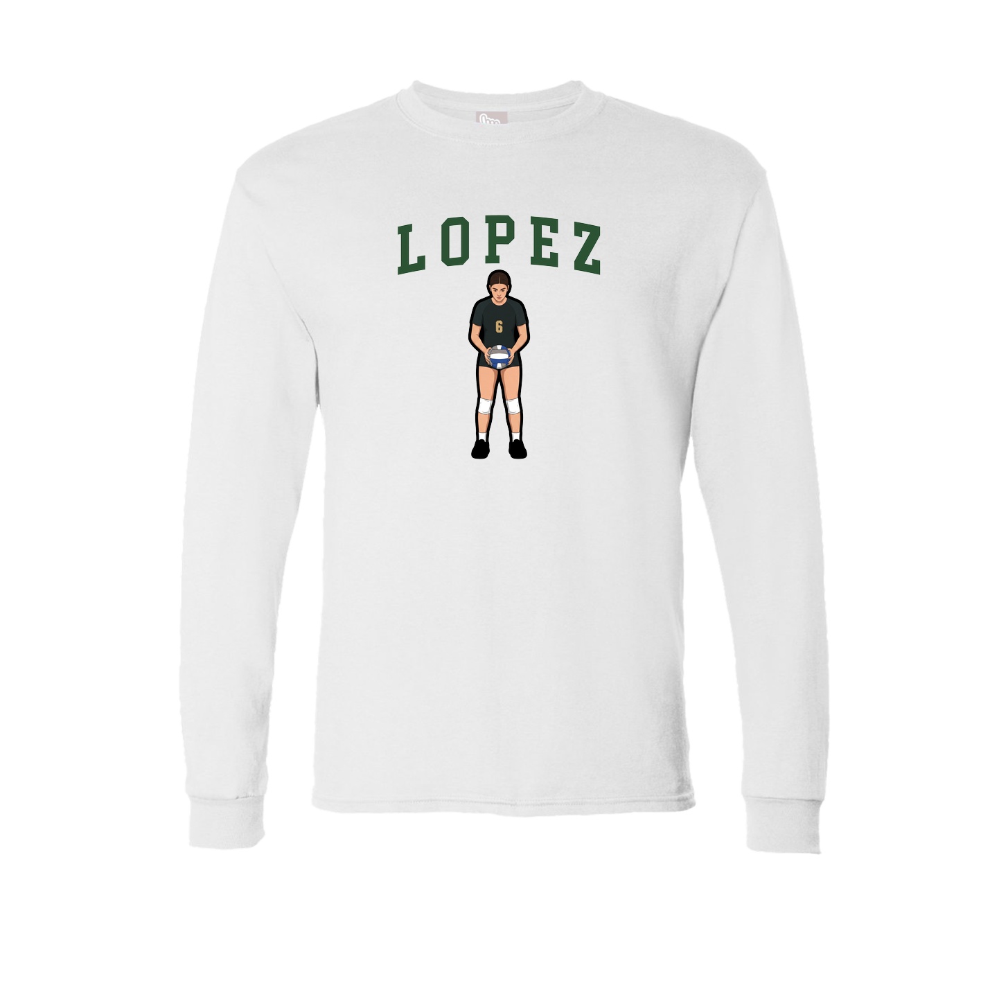 Long Sleeve Tee — Shirsey in White